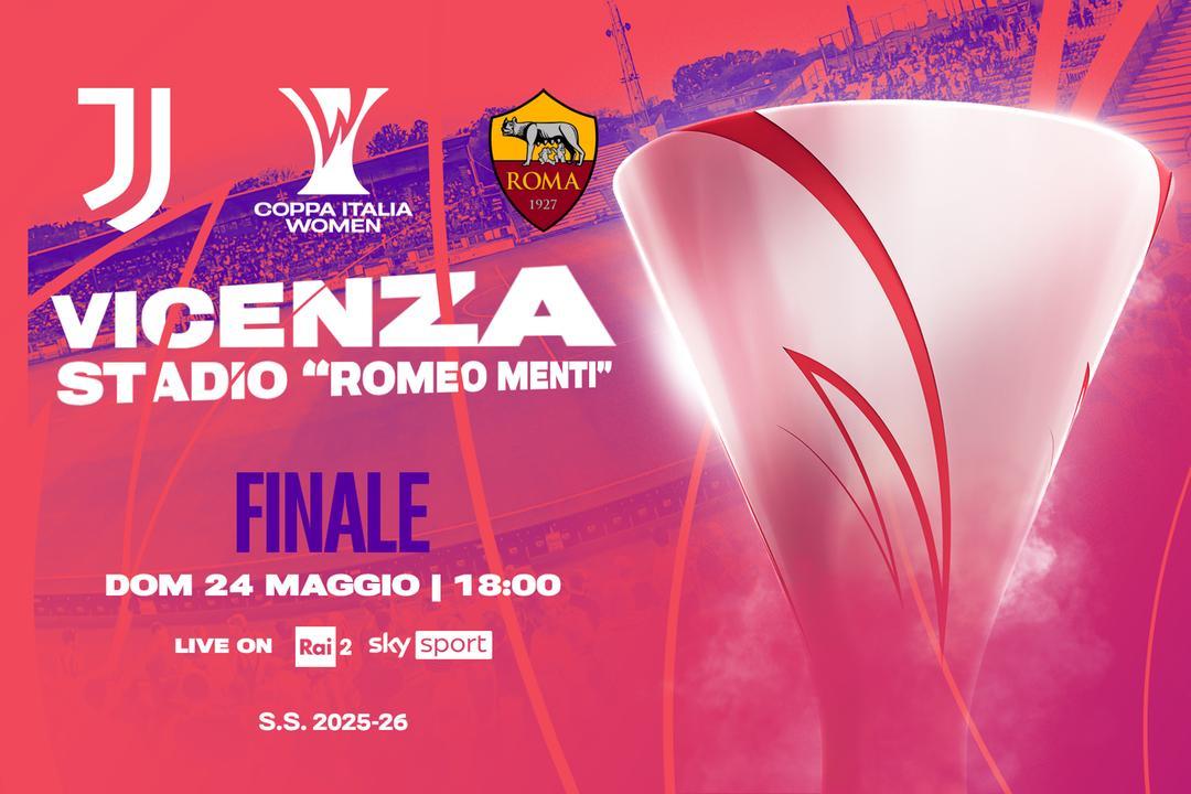Finale di Coppa Italia Femminile Juventus-Roma: richiesta biglietti gratuiti