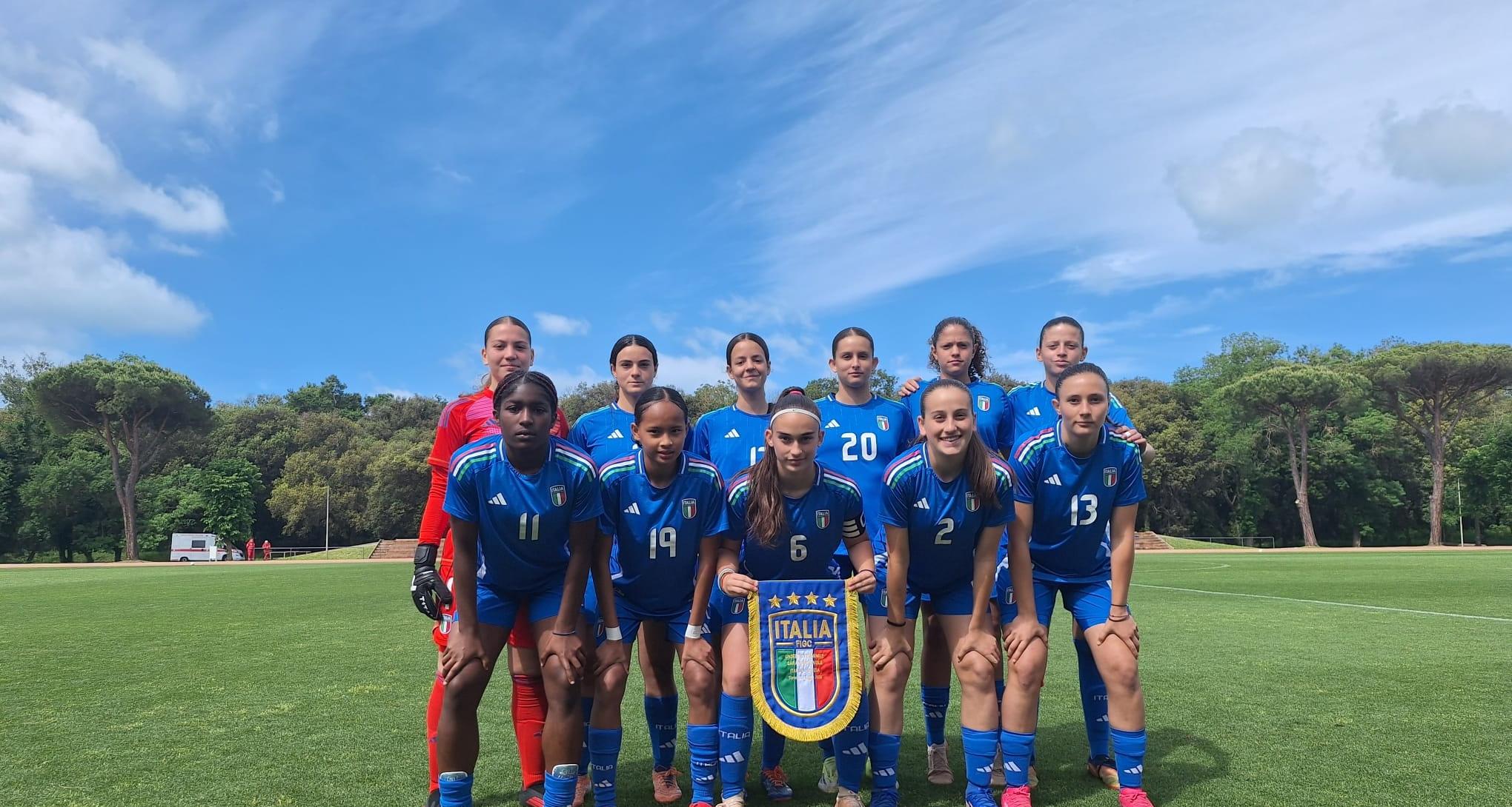 The Azzurrine draw 0-0 with Scotland in their final friendly in Tirrenia. Dessì: “Happy with the attitude”