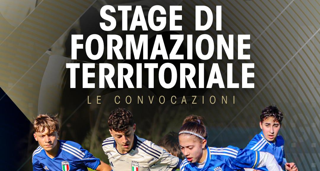 Stage di formazione territoriale: convocazioni per lunedì 18 e giovedì 21 maggio 2026