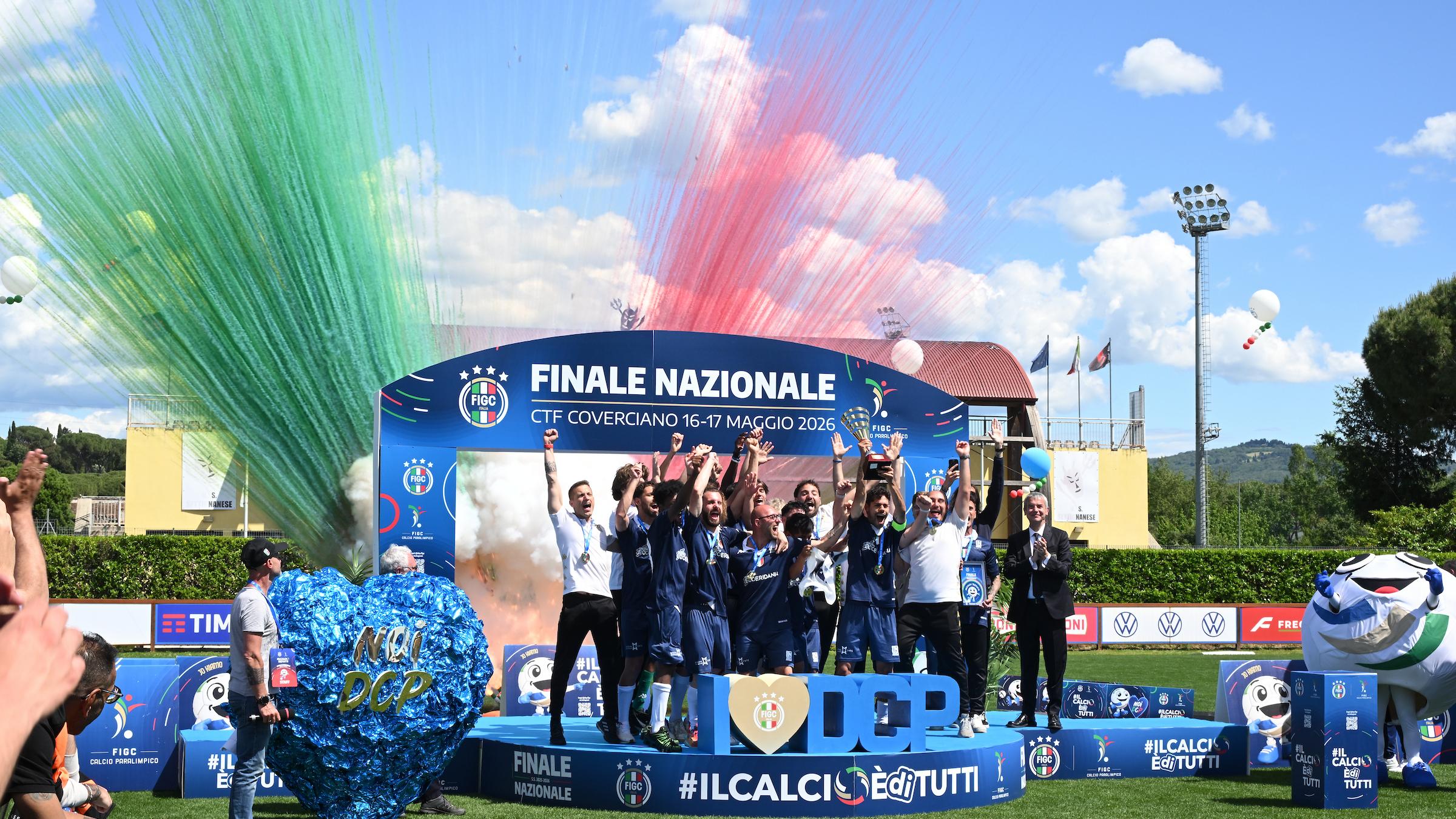 Insuperabili Piemonte e Polisportiva Spezzina campioni d’Italia: a Coverciano è festa per la Finale Nazionale DCP