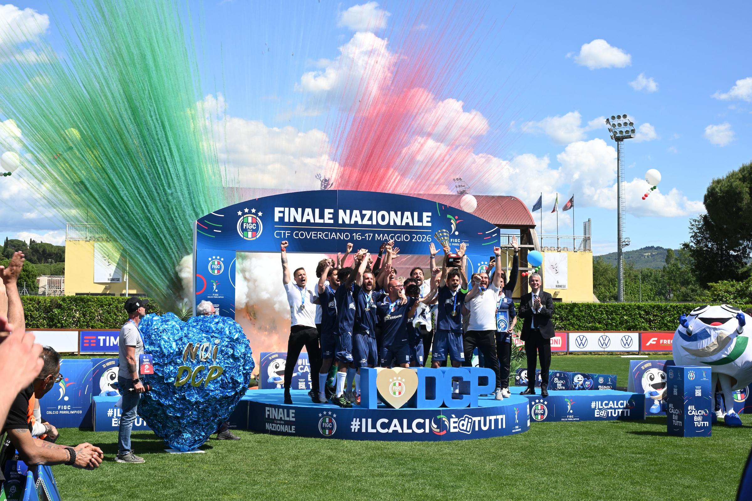Insuperabili Piemonte e Polisportiva Spezzina campioni d’Italia: a Coverciano è festa per la Finale Nazionale DCP