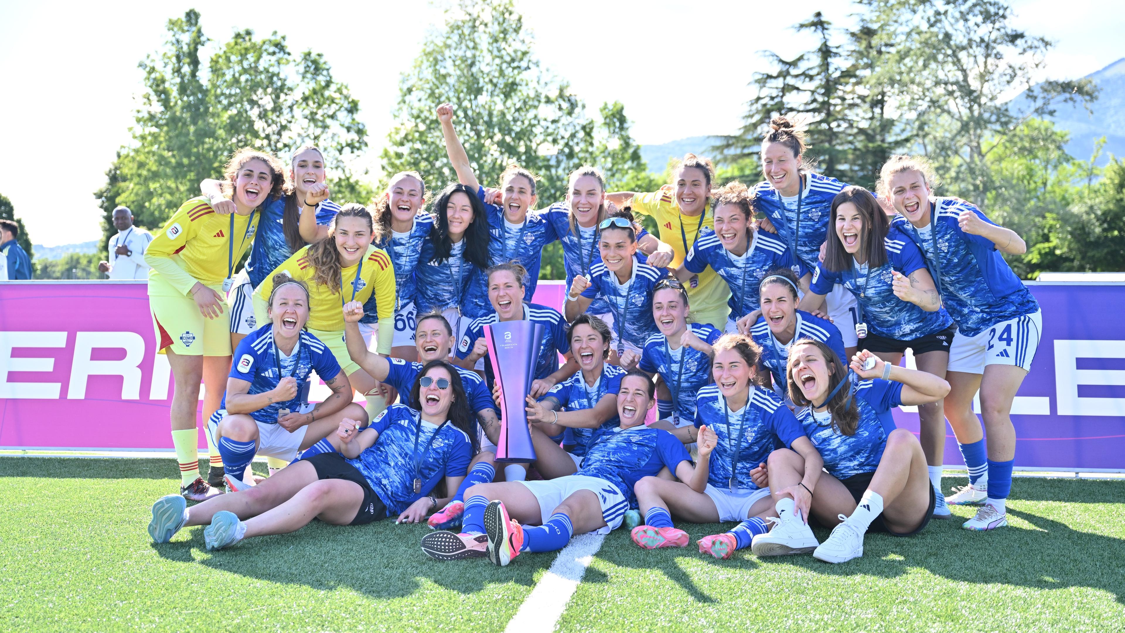 Il Como 1907 batte il Vicenza e fa festa con i suoi tifosi, Lumezzane e Cesena al 2° e 3° posto