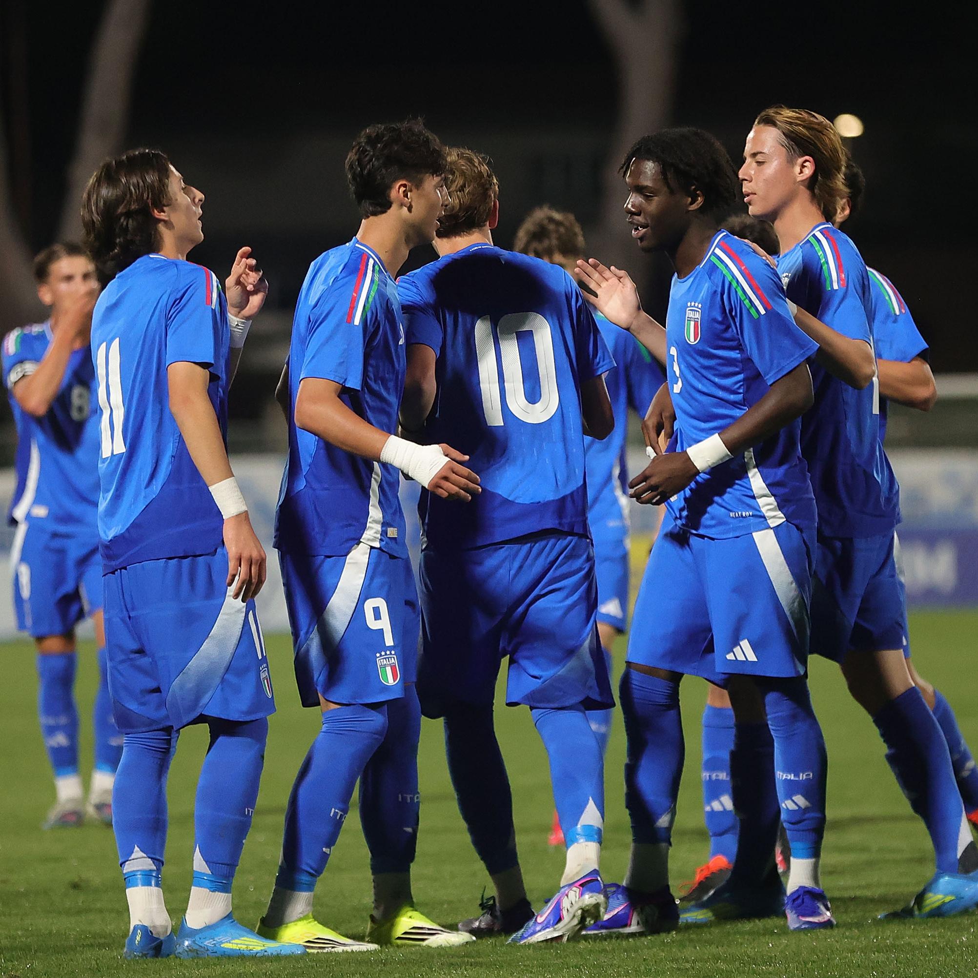 Azzurrini travolgenti all’esordio: 5-1 alla Grecia. Pasqual: “Partita di alto livello”