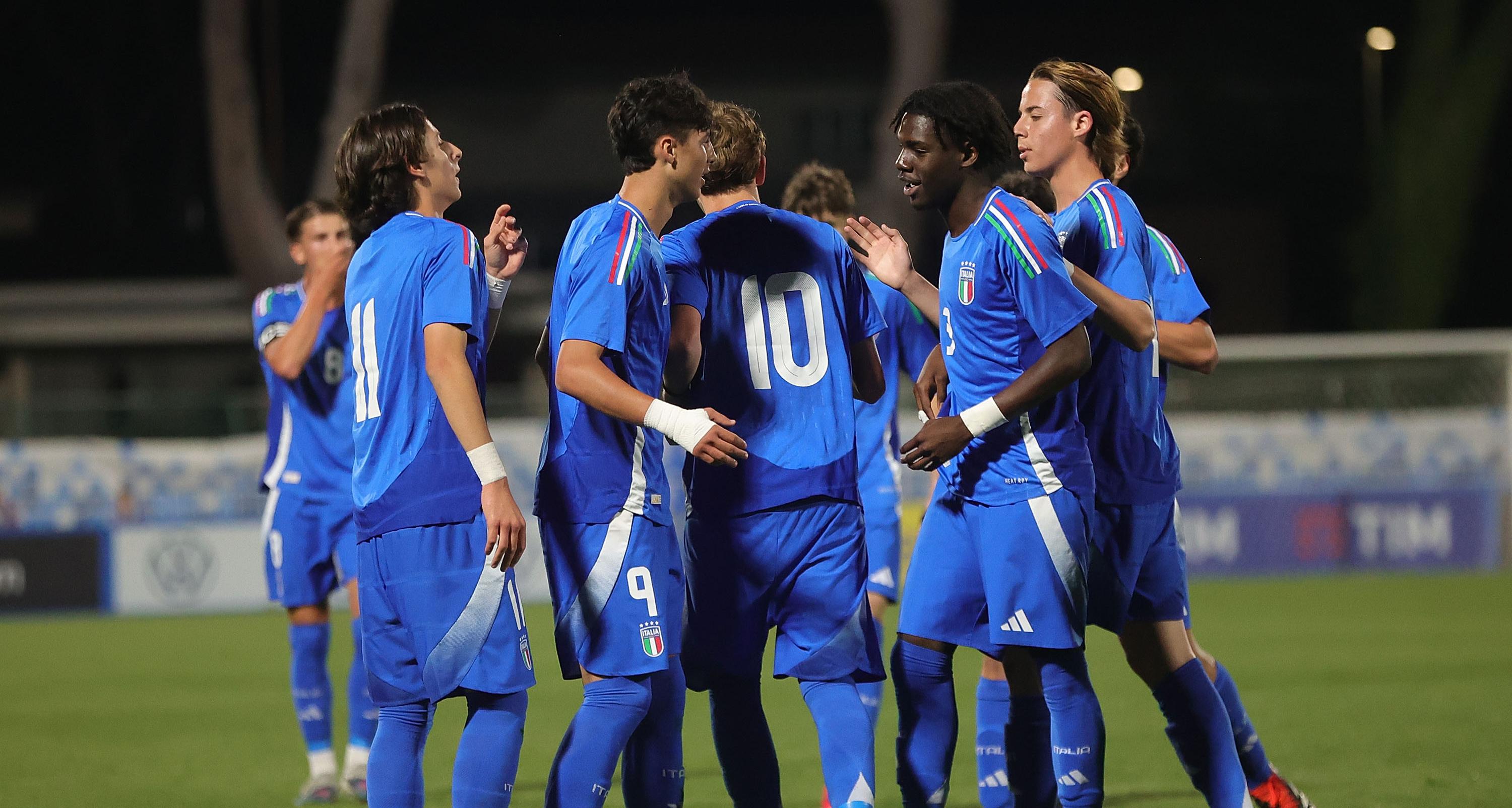 Azzurrini travolgenti all’esordio: 5-1 alla Grecia. Pasqual: “Partita di alto livello”
