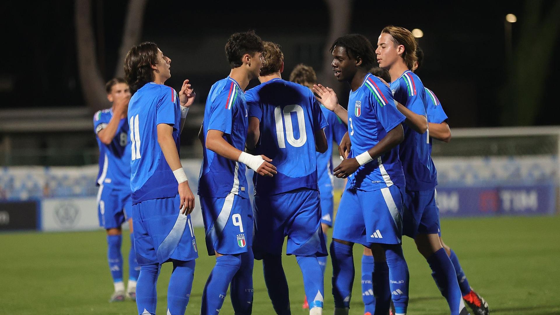 Azzurrini defeat Greece 5-1