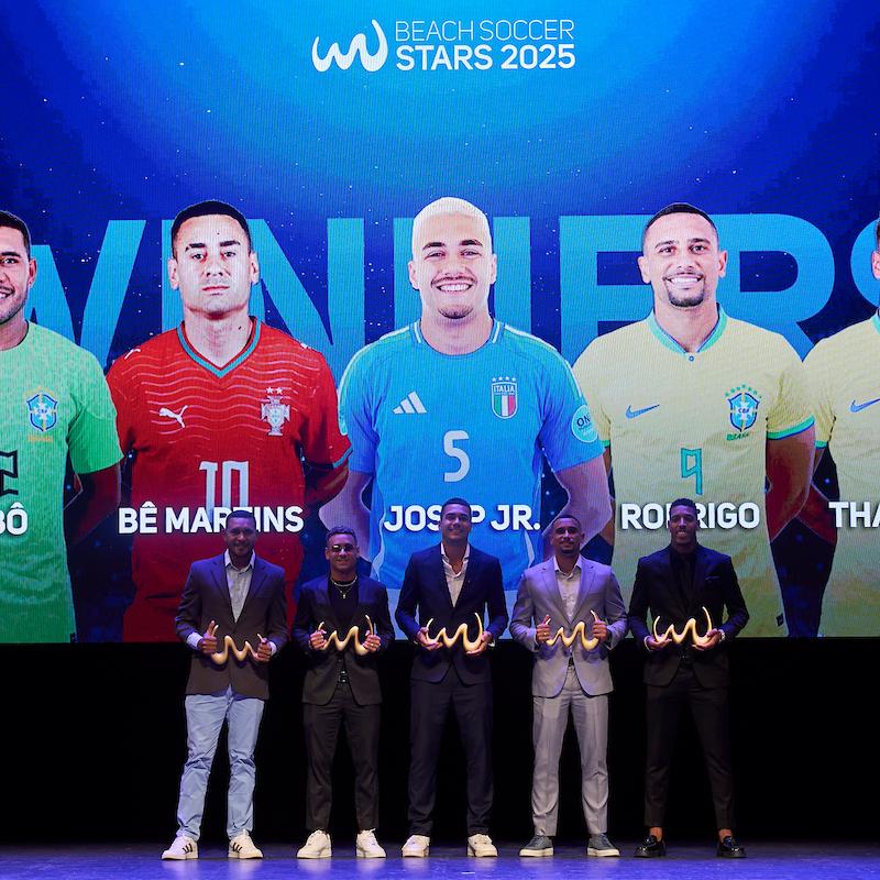 Beach Soccer Stars 2025: Josep inserito nel miglior quintetto dell’anno