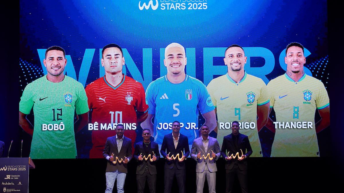 Beach Soccer Stars 2025: Josep inserito nel miglior quintetto dell’anno