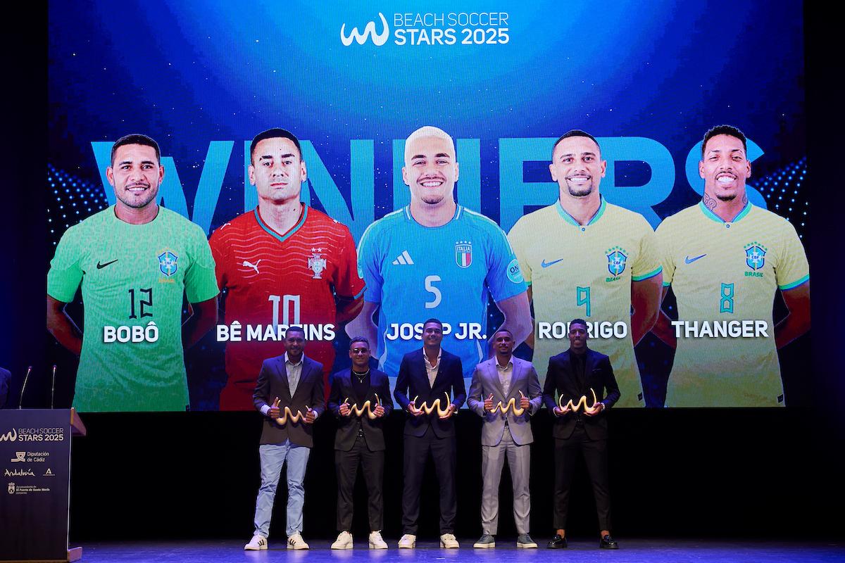 Beach Soccer Stars 2025: Josep inserito nel miglior quintetto dell’anno