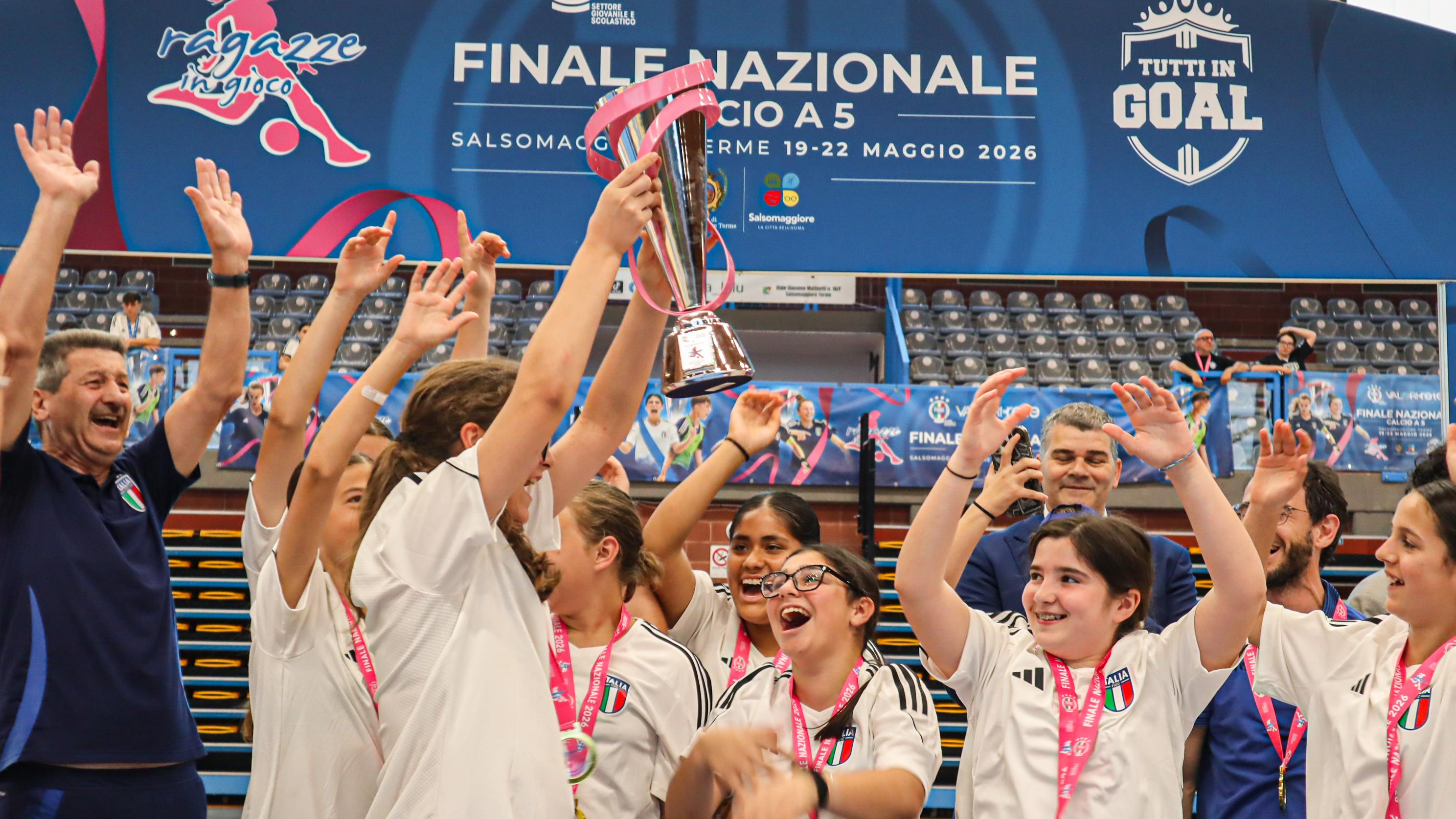 Finali Nazionali “Ragazze in Gioco” e “Tutti in Goal”: il Friuli Venezia Giulia protagonista a Salsomaggiore Terme