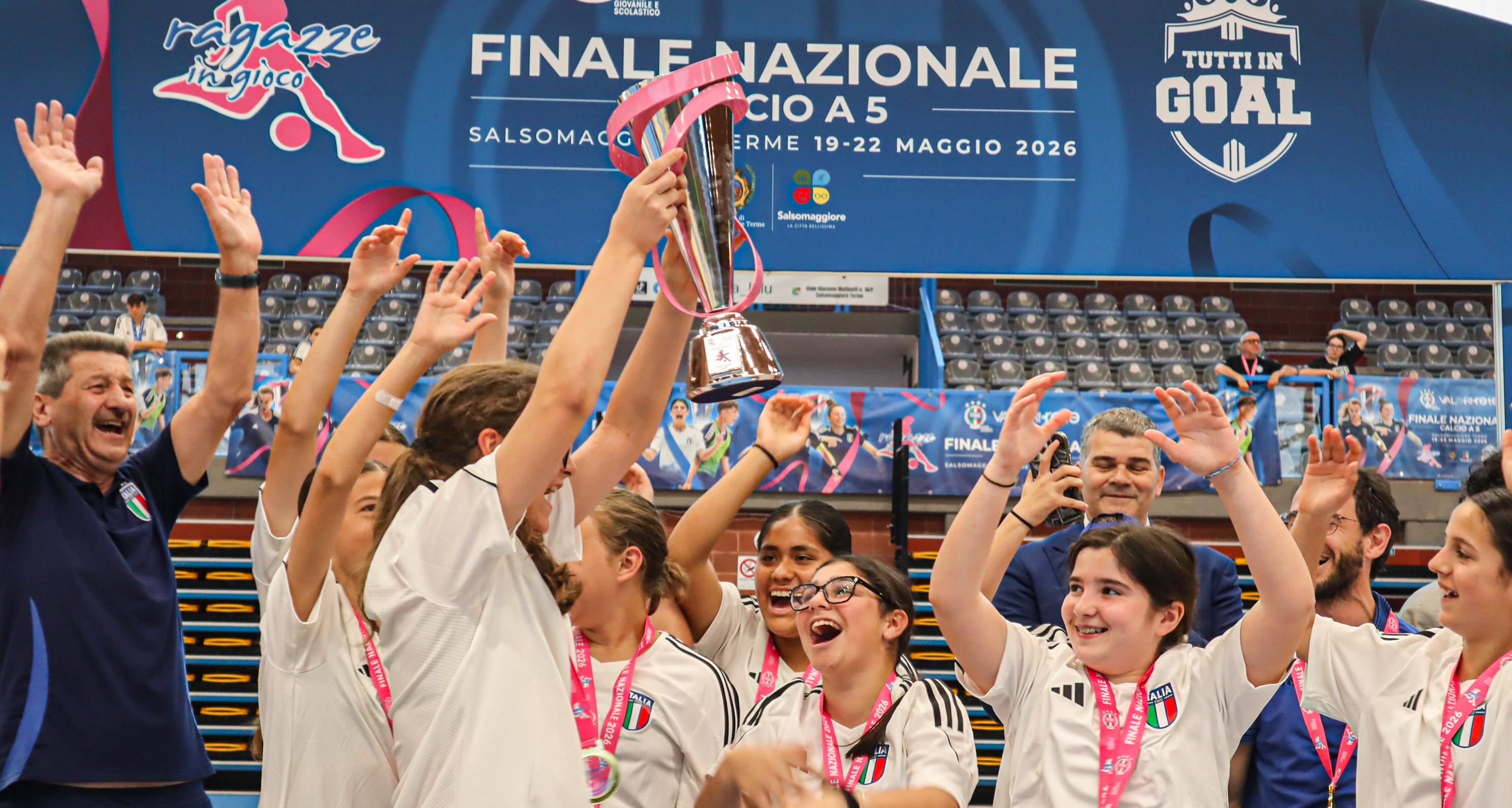 Finali Nazionali “Ragazze in Gioco” e “Tutti in Goal”: il Friuli Venezia Giulia protagonista a Salsomaggiore Terme
