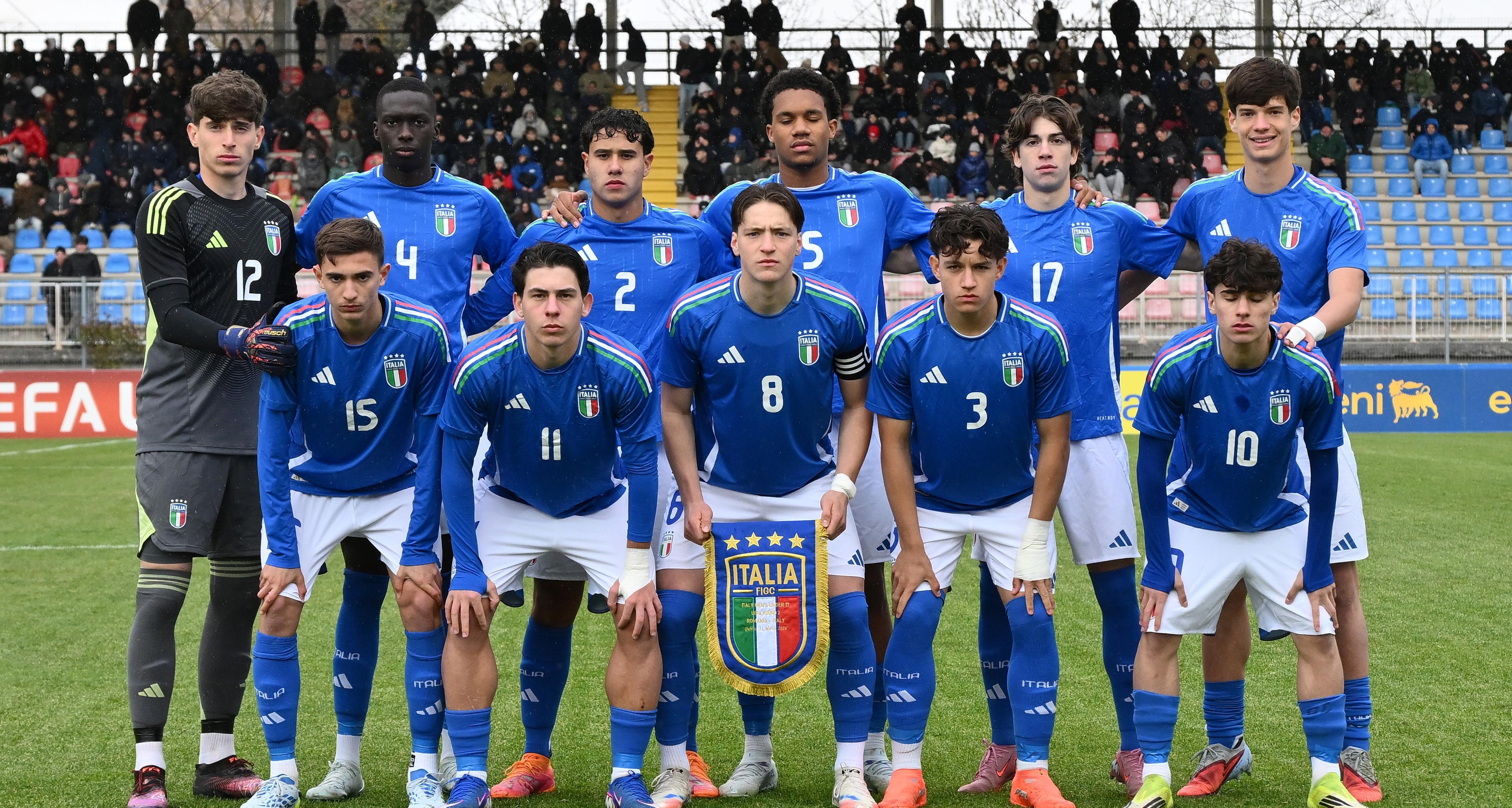 Daniele Franceschini’s squad for the European Under-17 Championship finals