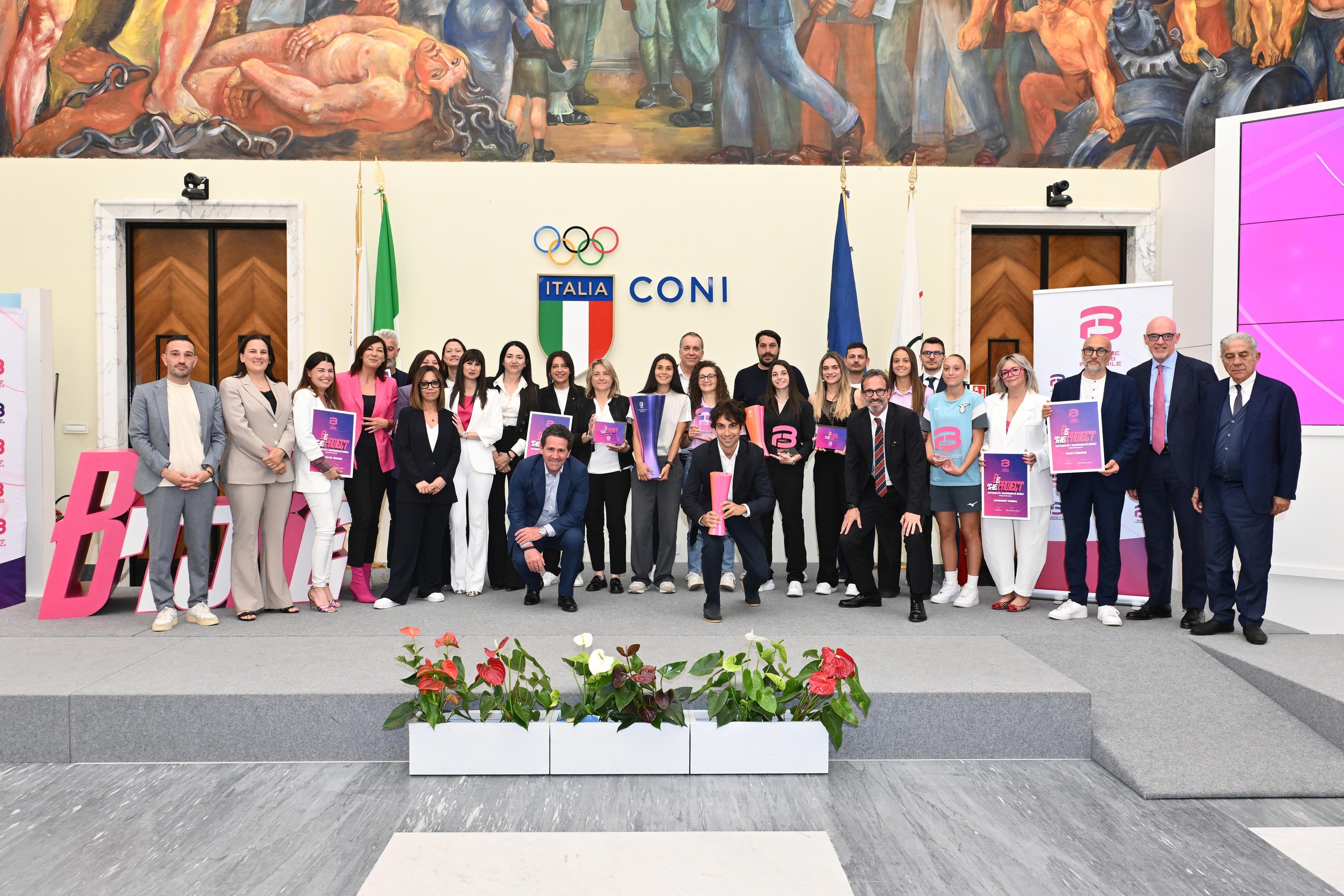 ‘B to Be’, al Salone d’Onore del CONI la celebrazione della Serie B Femminile. Tinari: “Il nostro lavoro e quello dei club è tecnico e culturale”. Tutti i premi