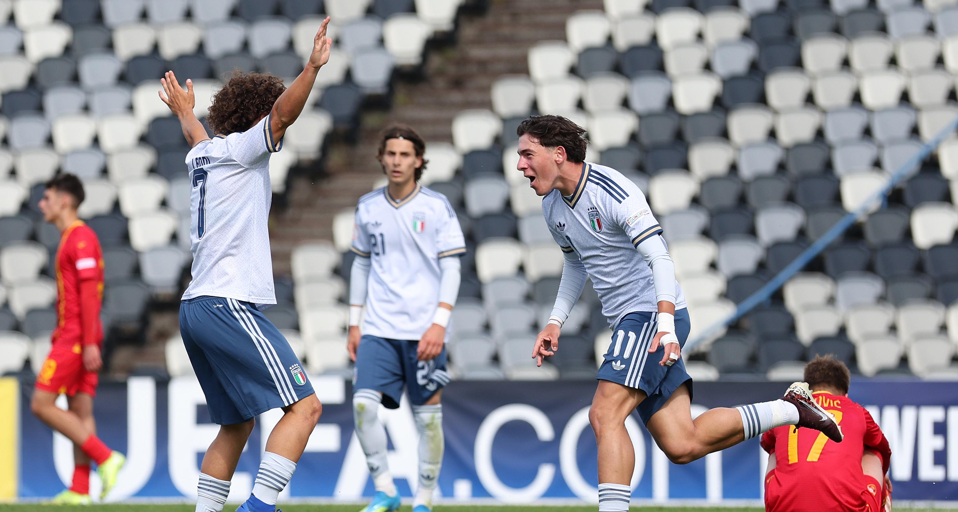 Italia in controllo: 3-0 al Montenegro. Franceschini: “Contento di gioco e risultati”