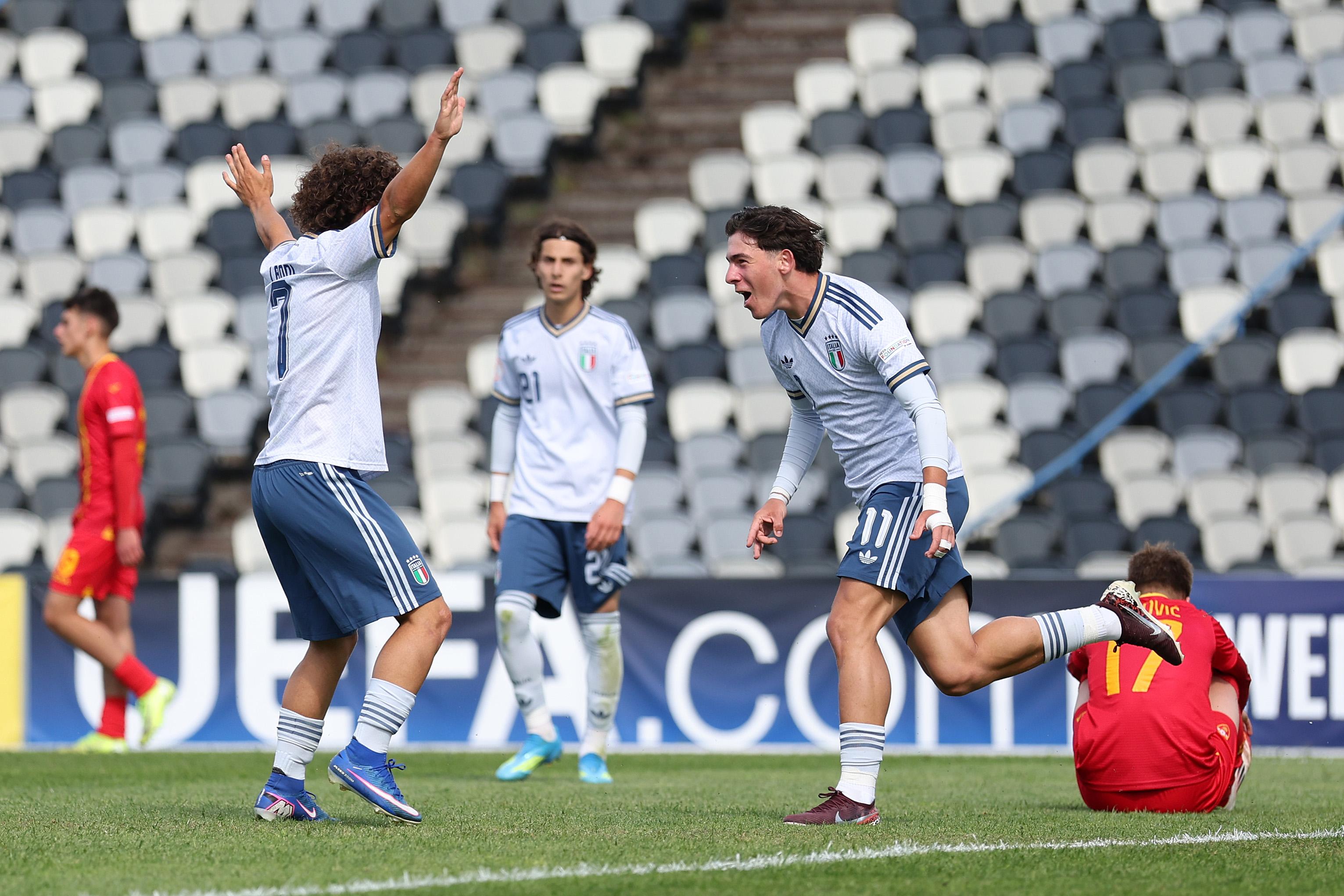 Italia in controllo: 3-0 al Montenegro. Franceschini: “Contento di gioco e risultati”