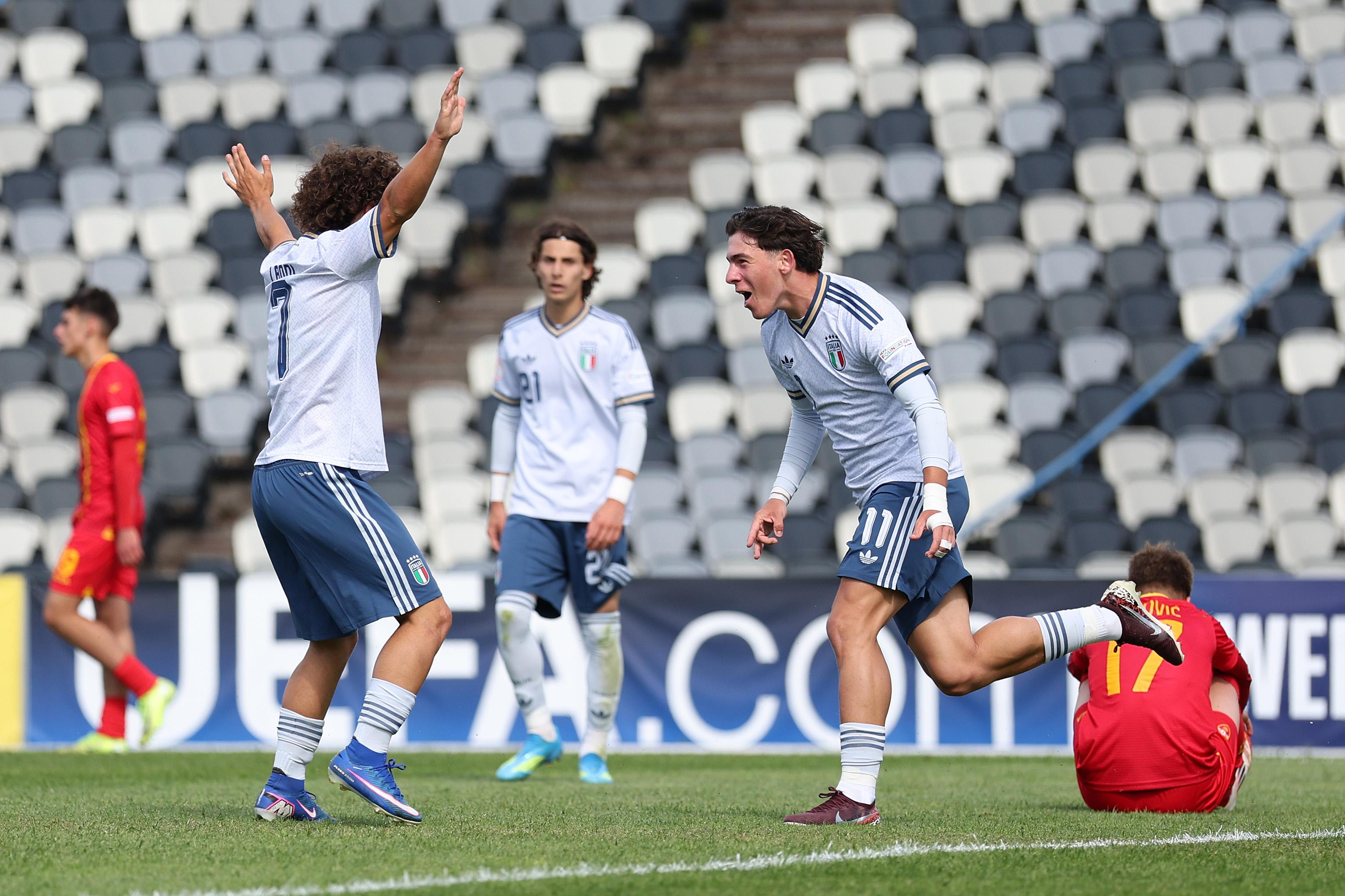 Italia in controllo: 3-0 al Montenegro. Franceschini: “Contento di gioco e risultati”