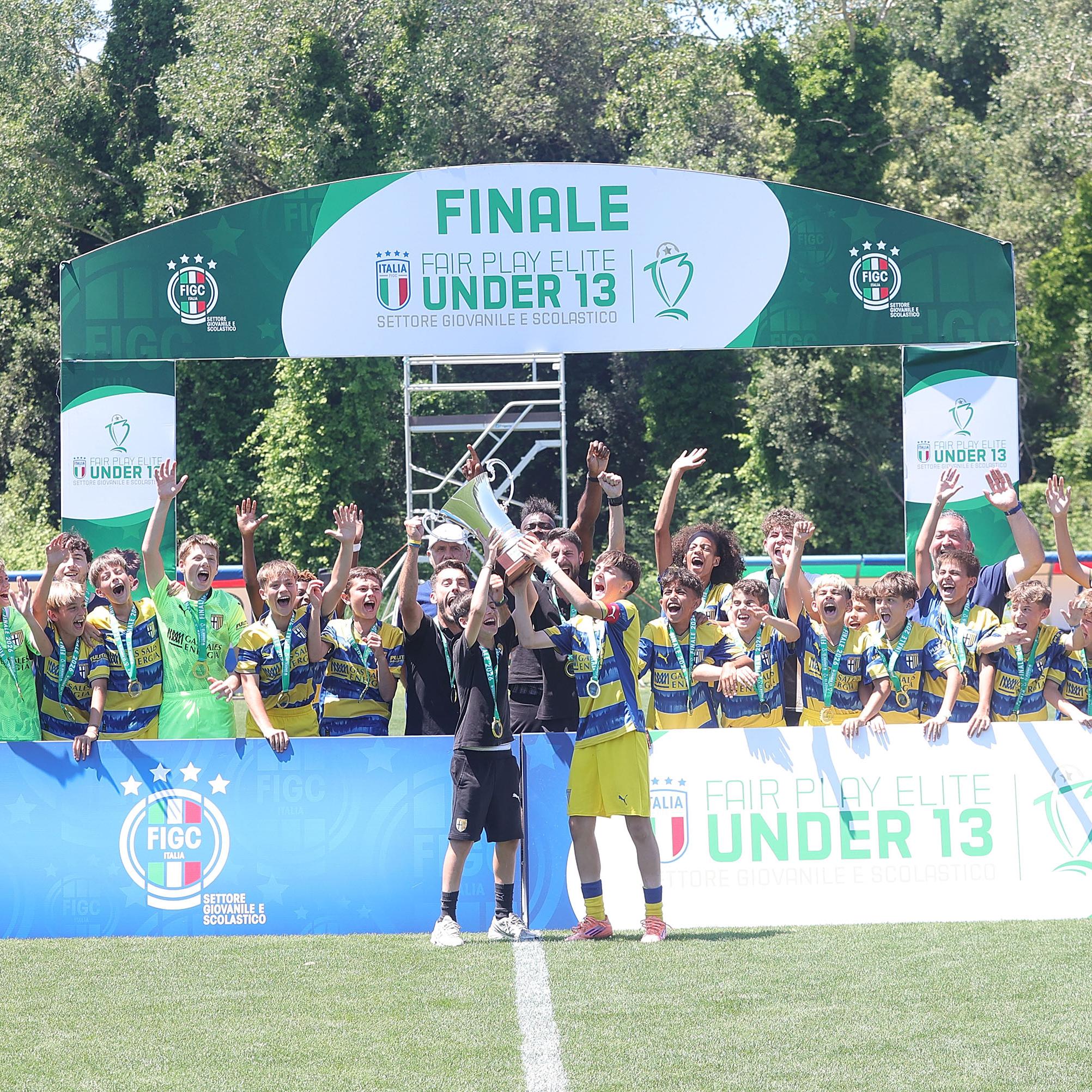 Esordienti Under 13 Fair Play Élite: trionfo del Parma nella fase finale nazionale a Tirrenia