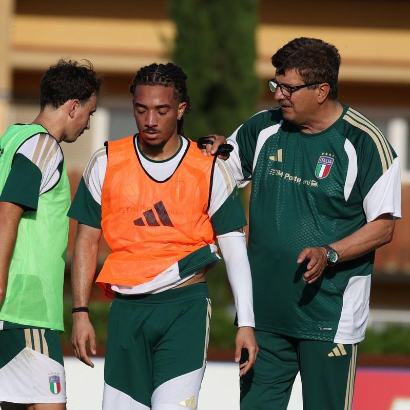 Nuova seduta di allenamento a Coverciano in vista delle amichevoli con Lussemburgo e Grecia