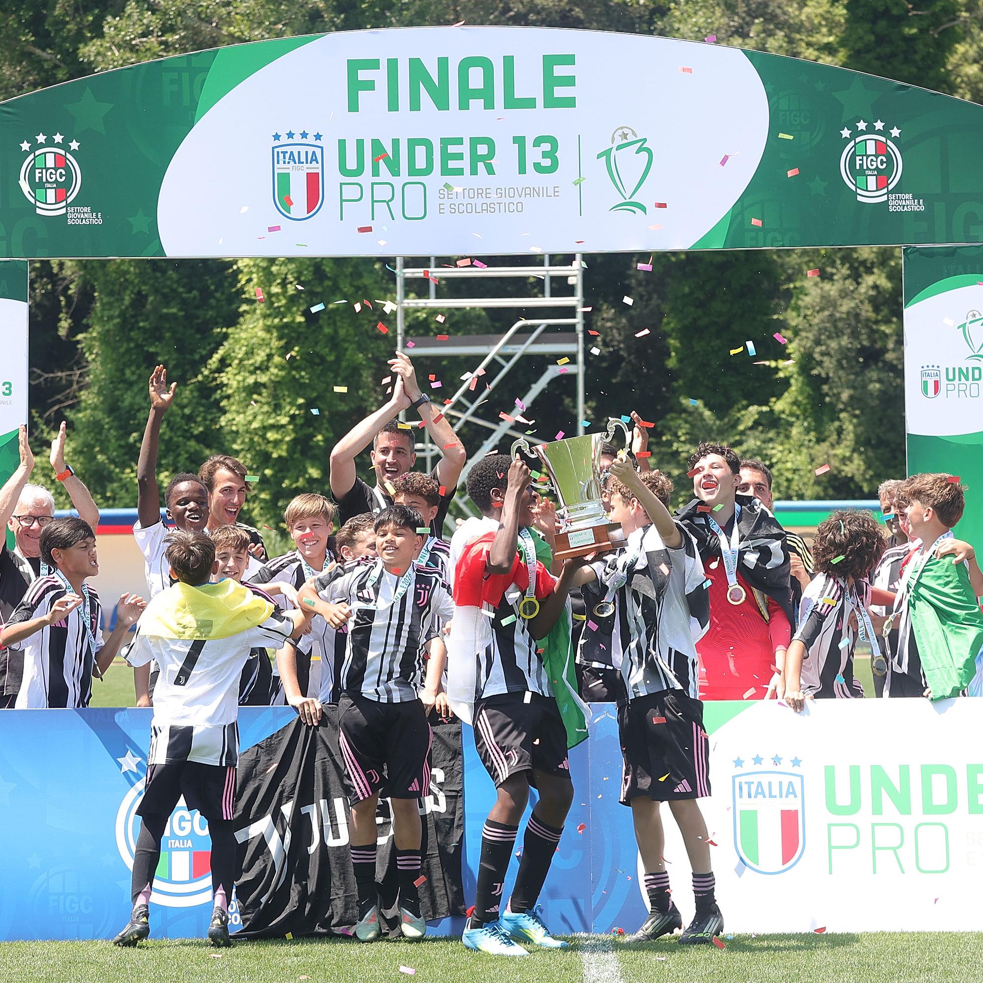 Esordienti Under 13 Pro: successo della Juventus nella fase finale di Tirrenia