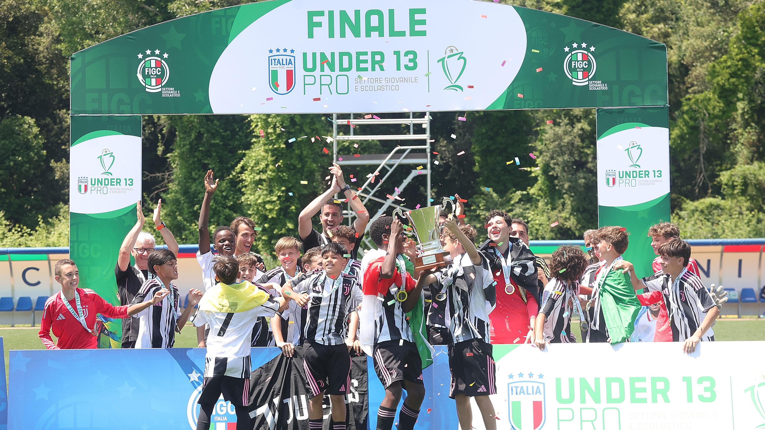 Esordienti Under 13 Pro: successo della Juventus nella fase finale nazionale di Tirrenia
