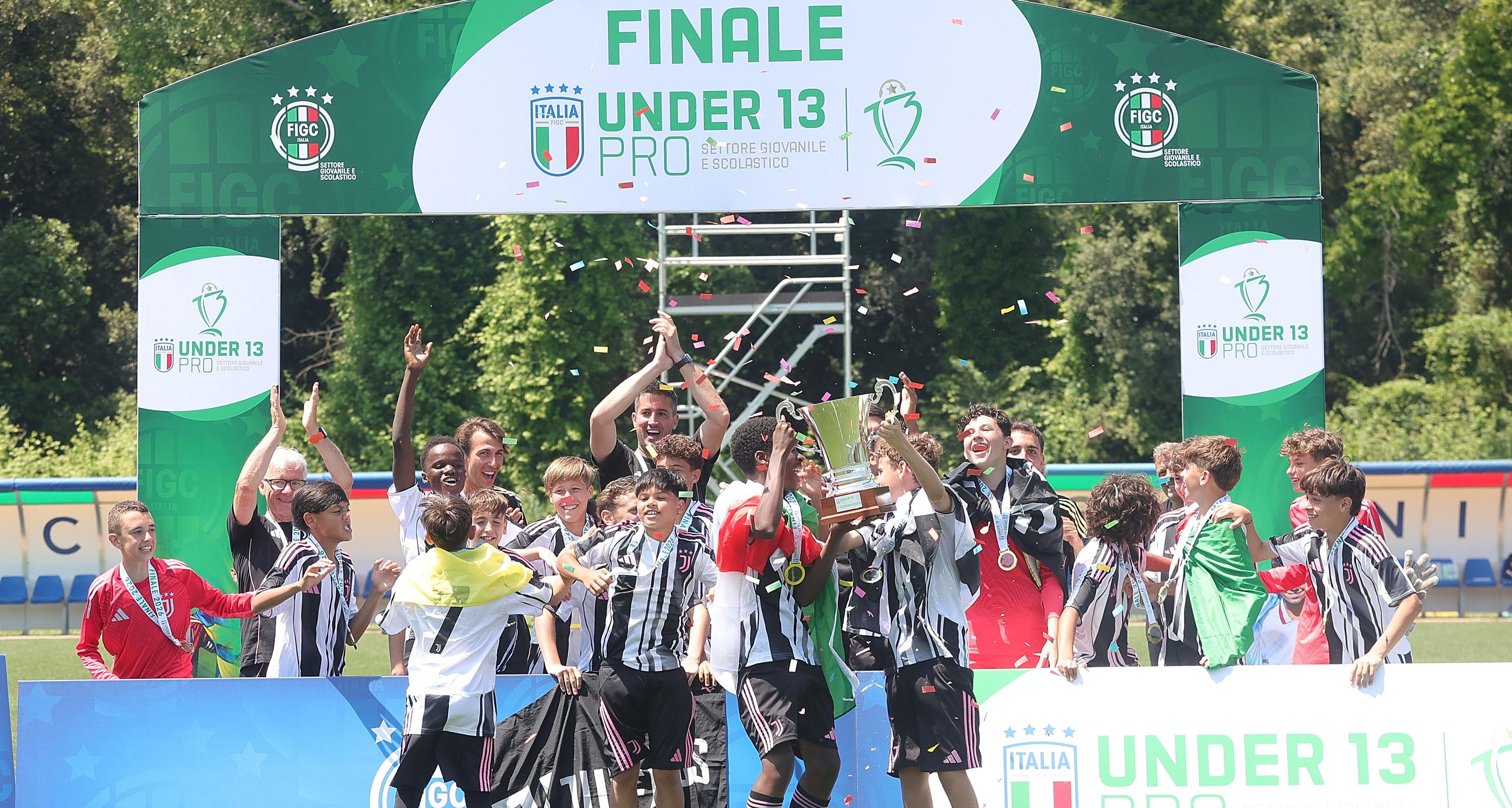 Esordienti Under 13 Pro: successo della Juventus nella fase finale di Tirrenia