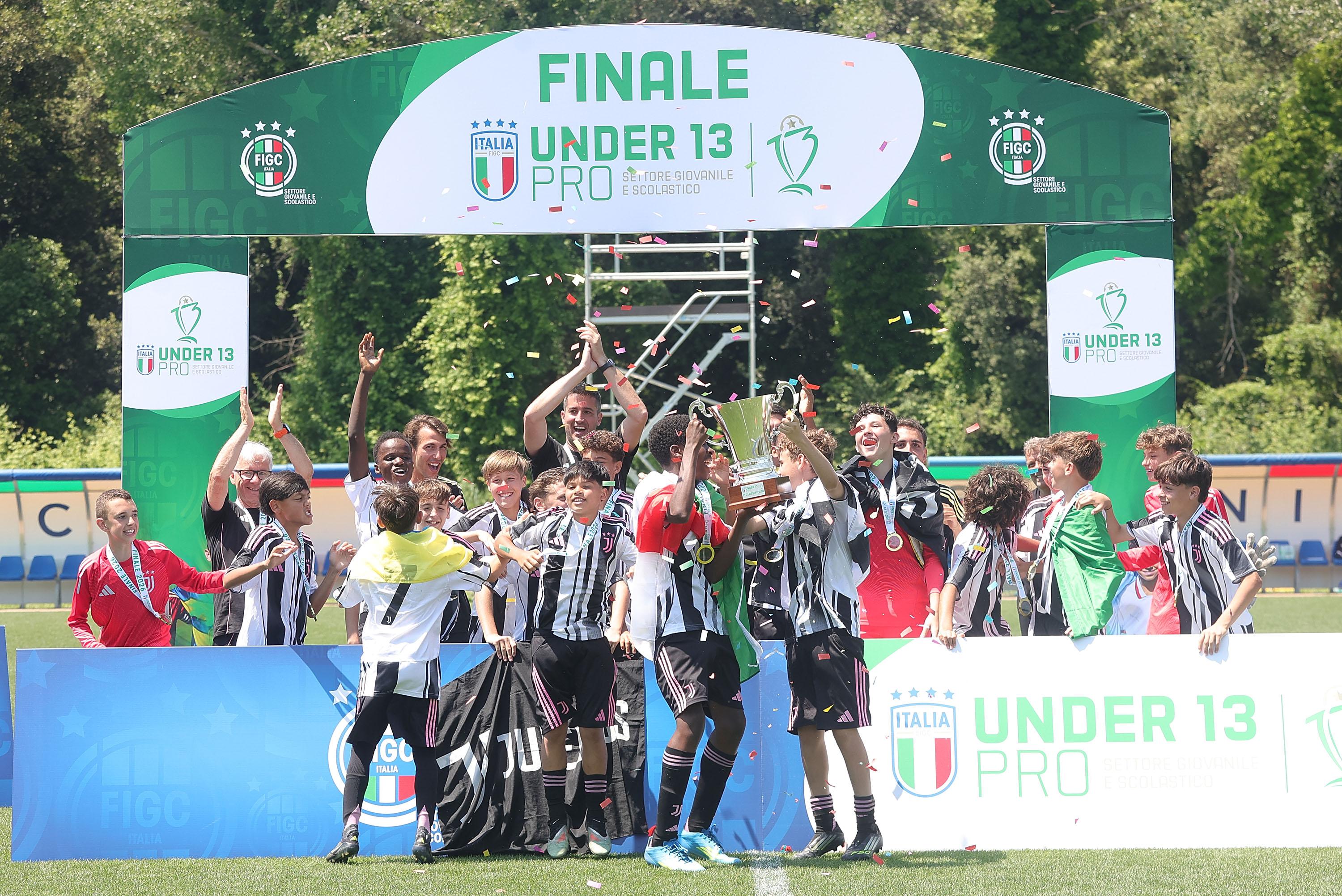 Esordienti Under 13 Pro: successo della Juventus nella fase finale di Tirrenia