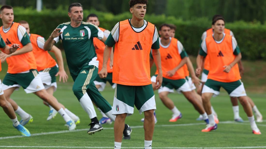 Prosegue la preparazione a Coverciano in vista del match con il Lussemburgo