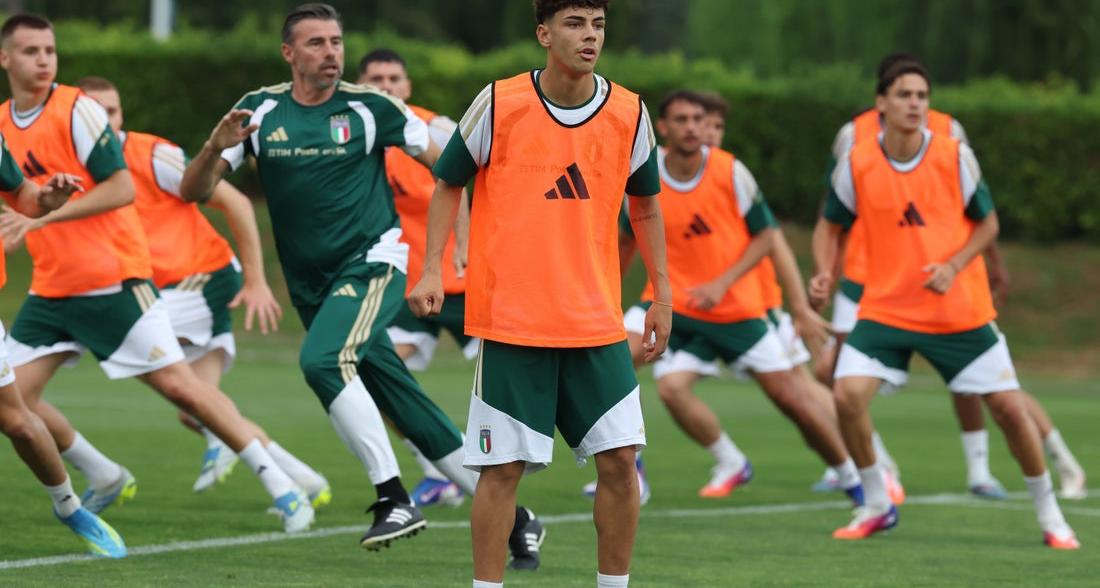 Prosegue la preparazione a Coverciano in vista del match con il Lussemburgo