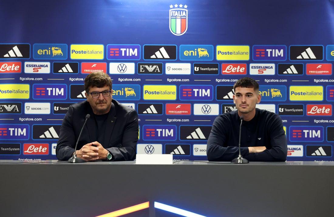 Conferenza stampa della Nazionale italiana