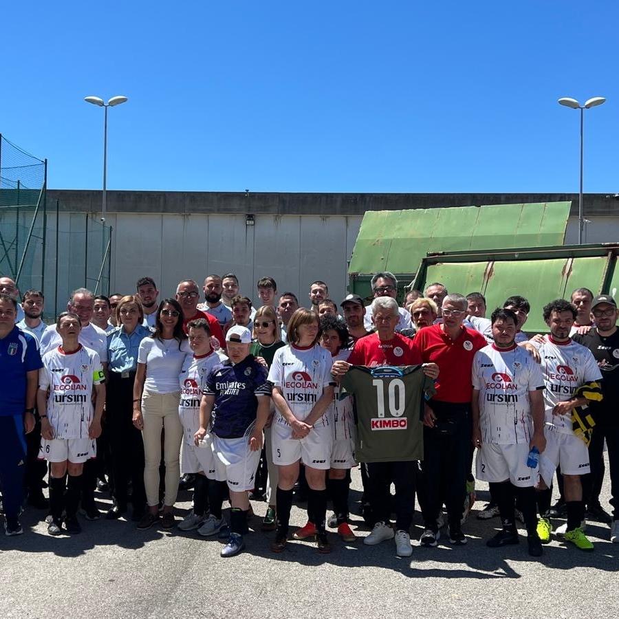A Lanciano, atleti con disabilità e detenuti uniti dal calcio: \"Un'esperienza di straordinario valore umano\"