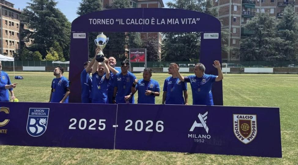 Le idee e le emozioni del 'talk', gli abbracci del torneo tra squadre DCP: a Reggio Emilia il calcio inteso come progetto di vita