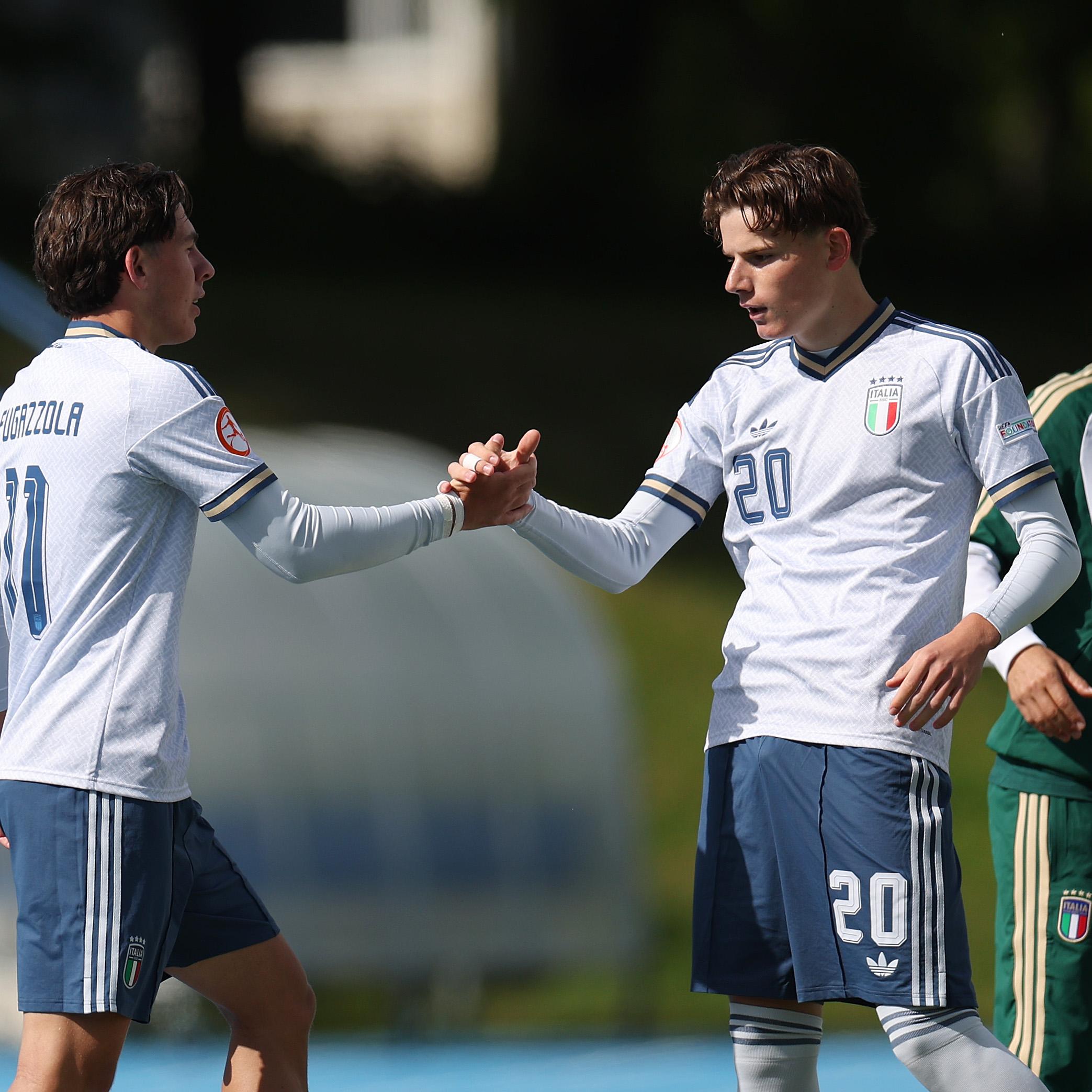 Azzurrini brillanti e concreti: 3-0 al Montenegro