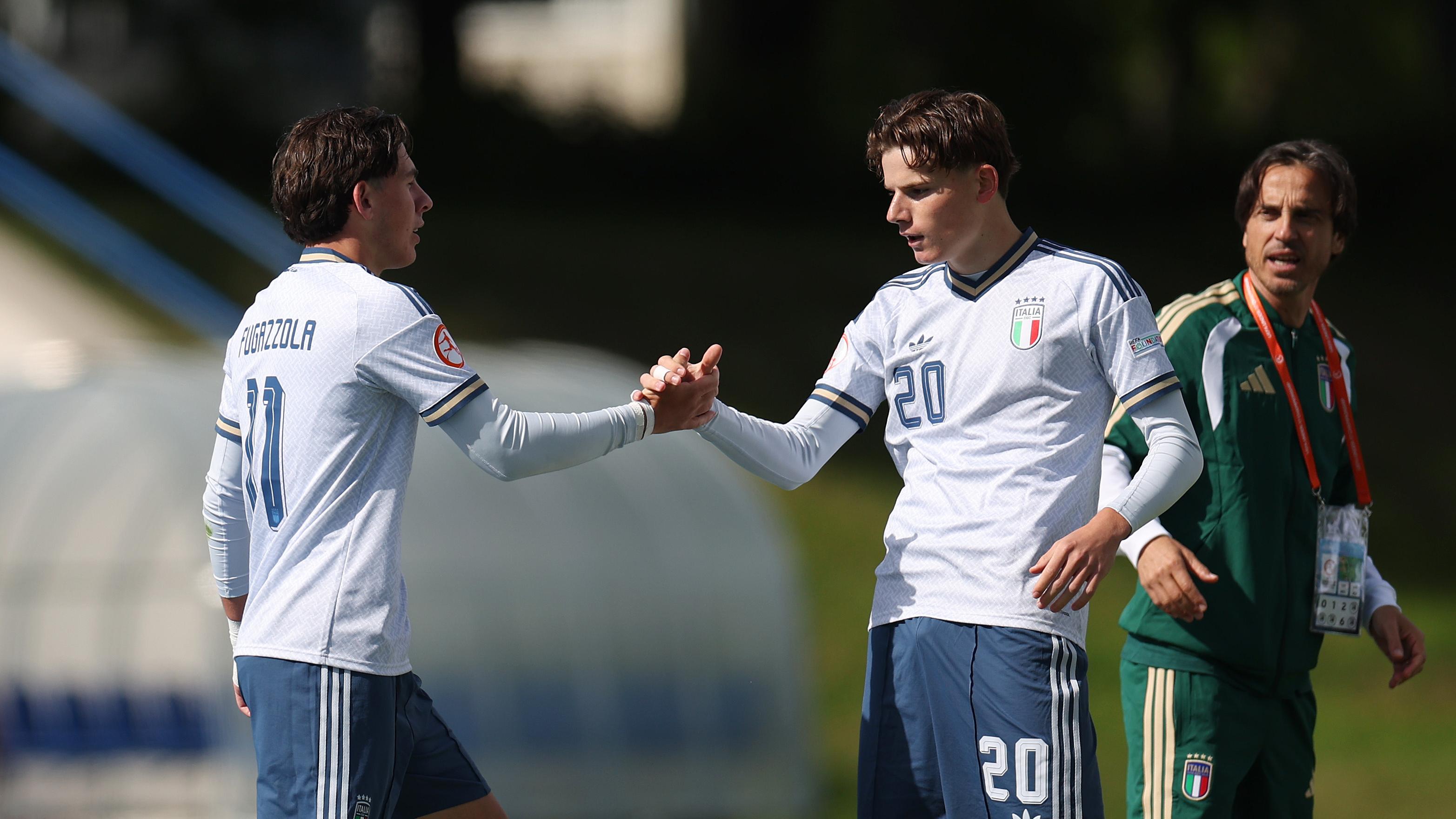 Azzurrini brillanti e concreti: 3-0 al Montenegro