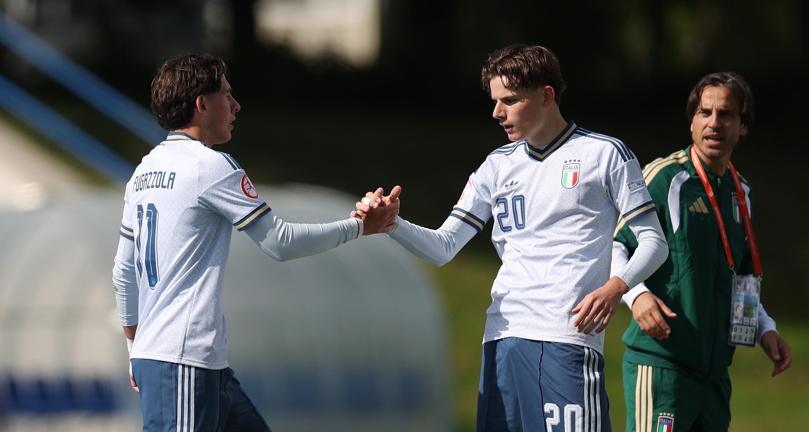 Azzurrini brillanti e concreti: 3-0 al Montenegro