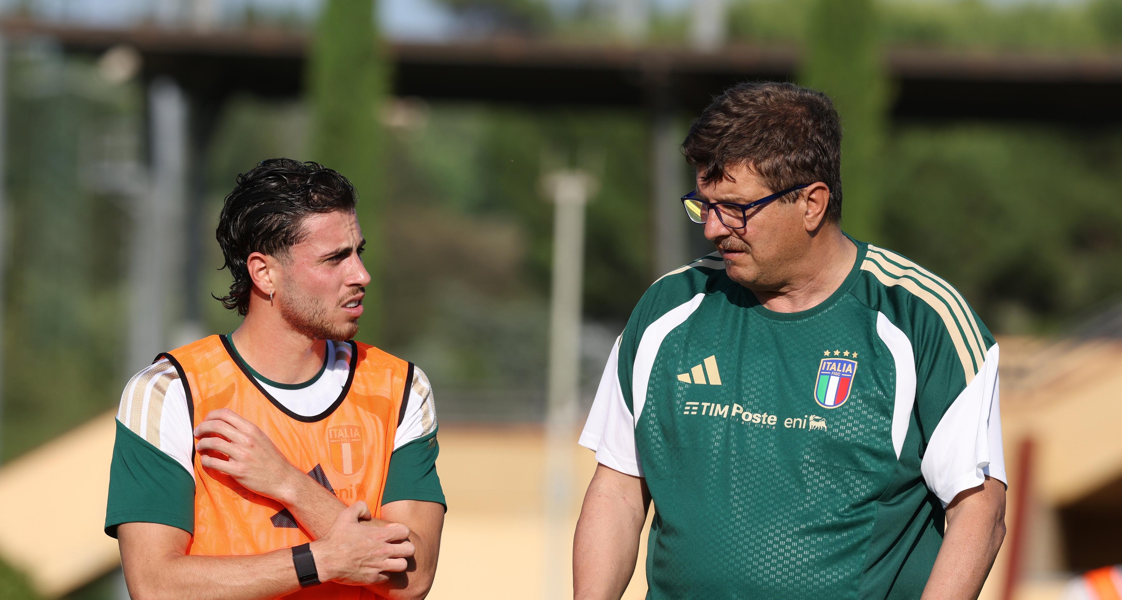 Azzurri di nuovo in campo agli ordini di Baldini, Cherubini lascia Coverciano