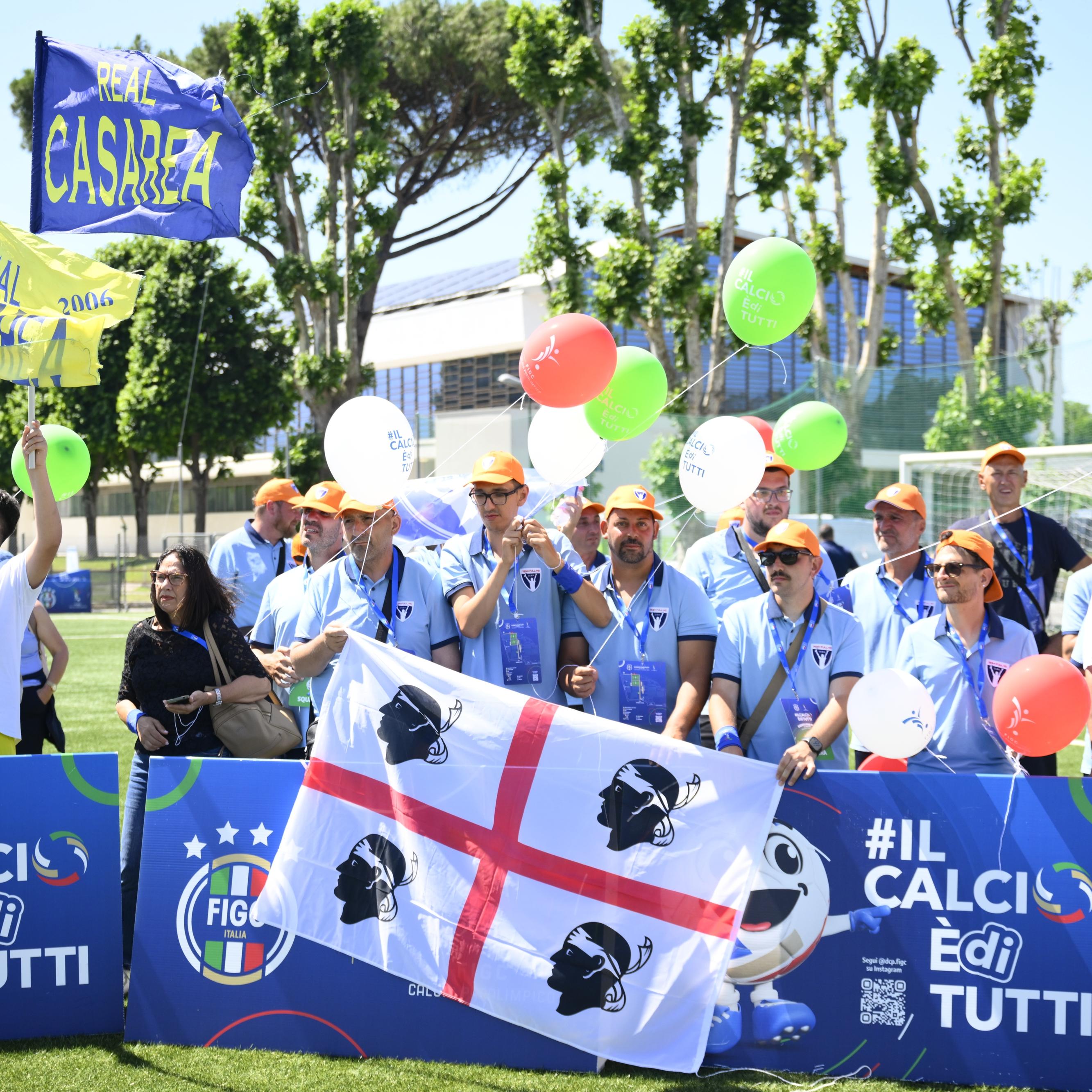 Una giornata indimenticabile per la Divisione Calcio Paralimpico, nel segno del Fair Play e del divertimento