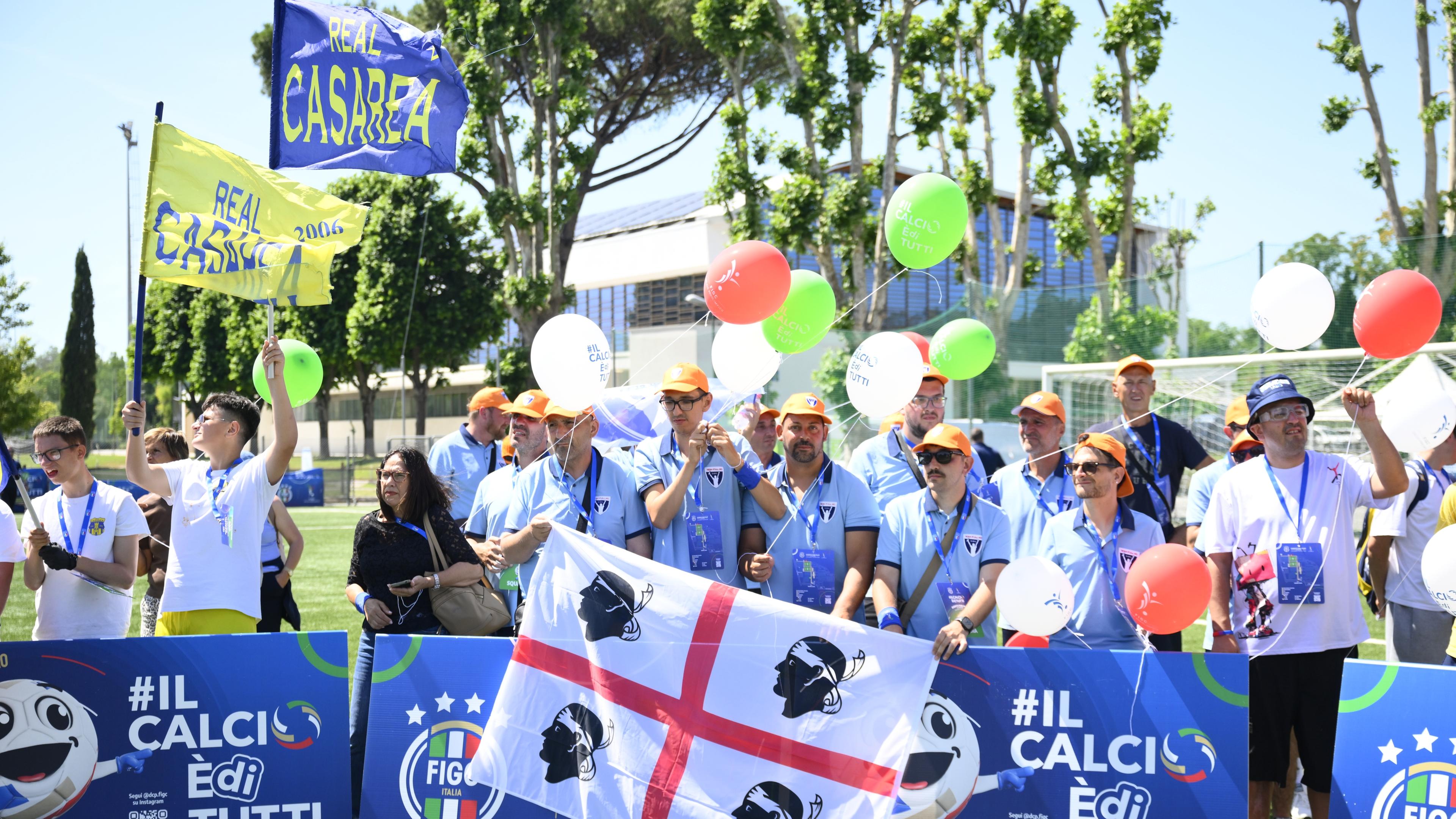 Una giornata indimenticabile per la Divisione Calcio Paralimpico, nel segno del Fair Play e del divertimento