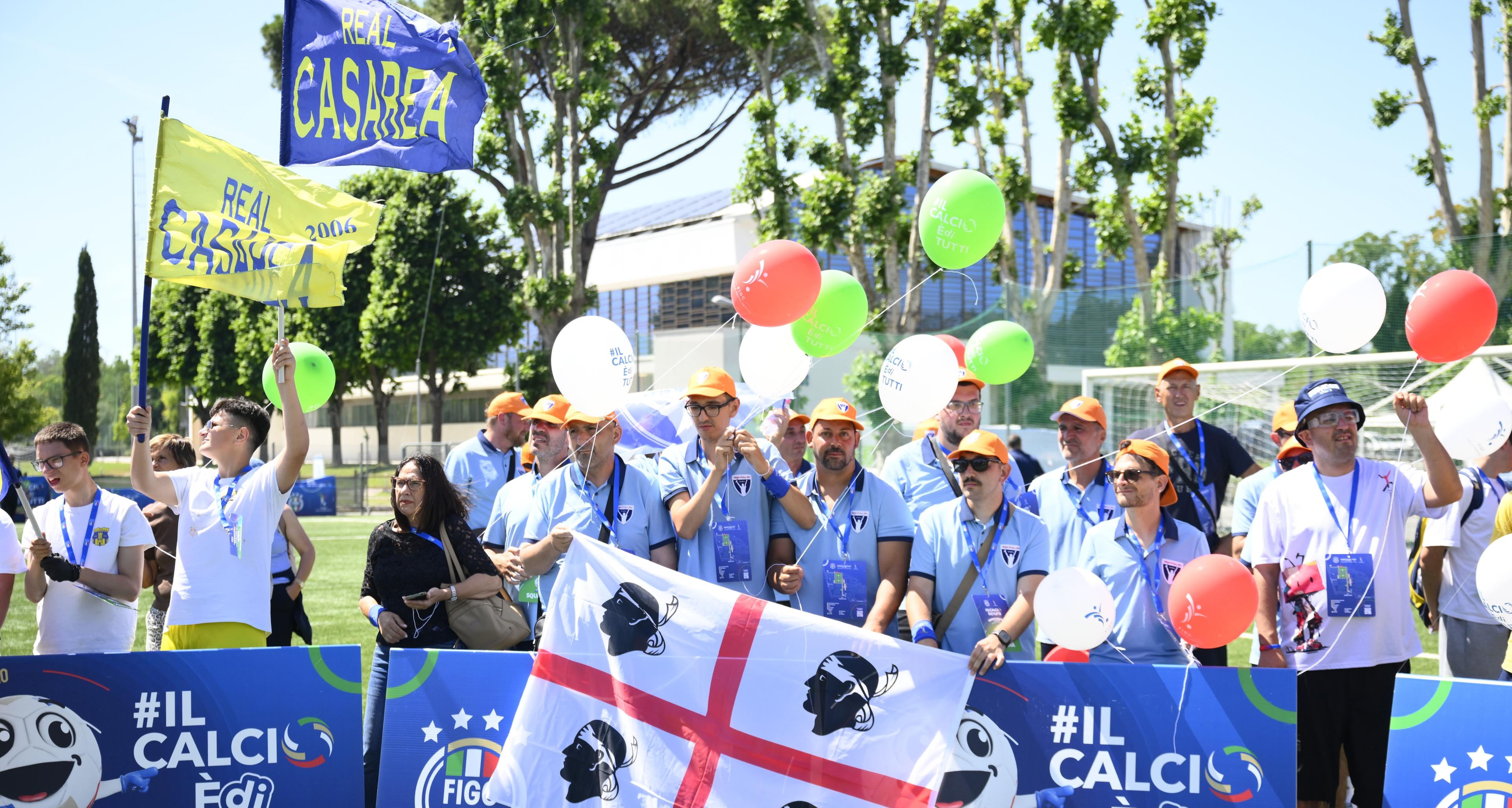 Una giornata indimenticabile per la Divisione Calcio Paralimpico, nel segno del Fair Play e del divertimento