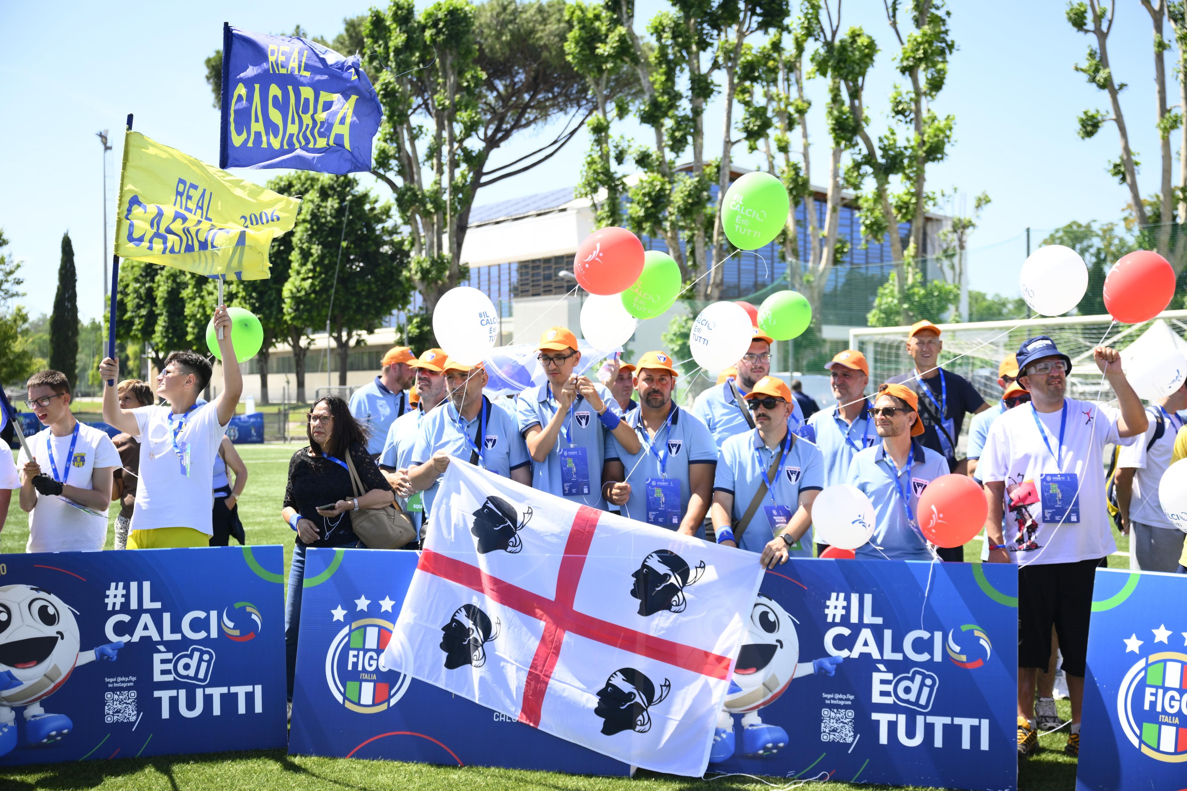 Una giornata indimenticabile per la Divisione Calcio Paralimpico, nel segno del Fair Play e del divertimento