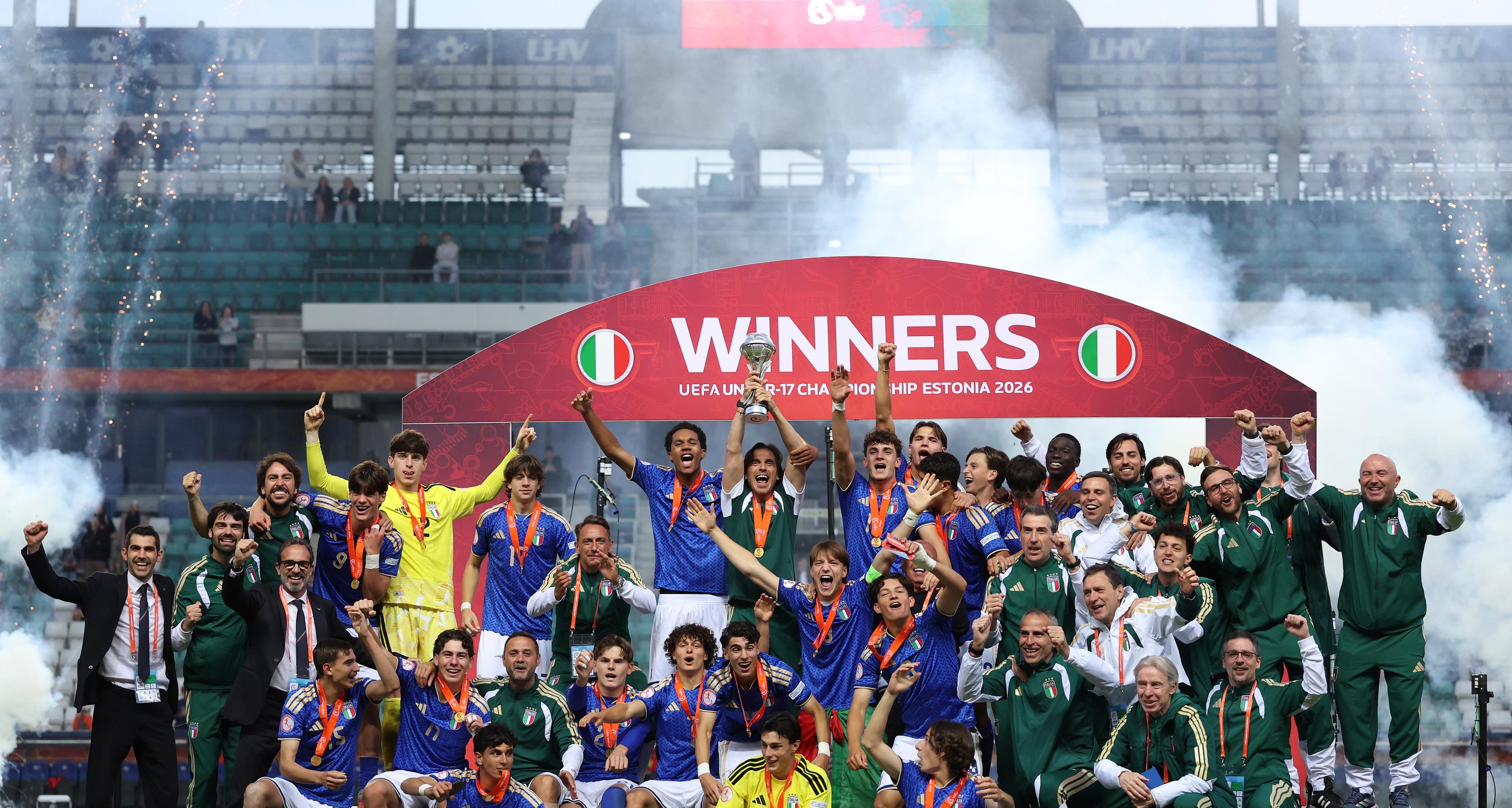 L’Italia torna campione d’Europa: 4-3 sul Belgio ai rigori. Franceschini: “Emozione unica”