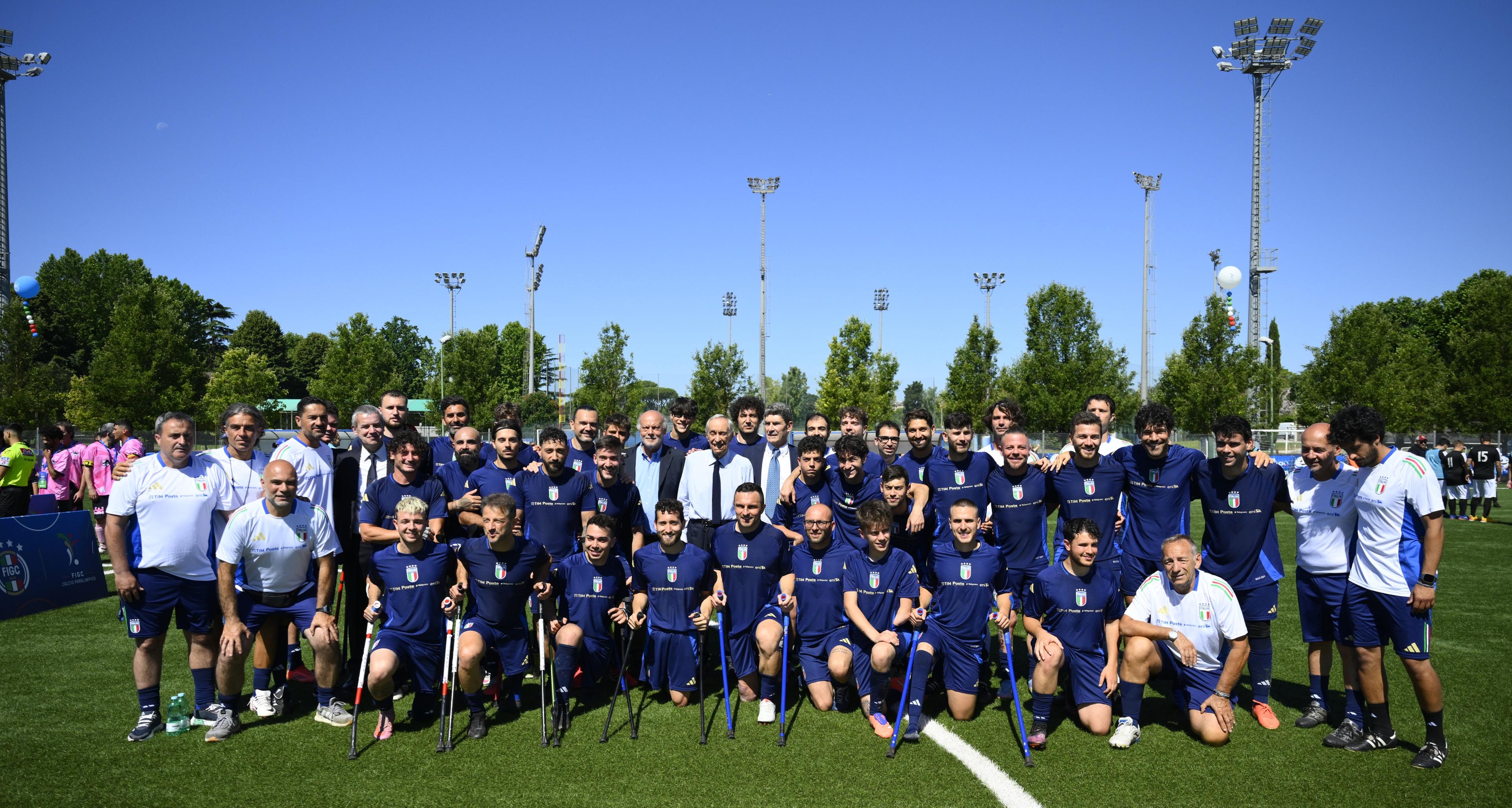 Le Nazionali Amputati e CP insieme a Roma per la prima volta: \"Per i ragazzi è stata una grande emozione\"