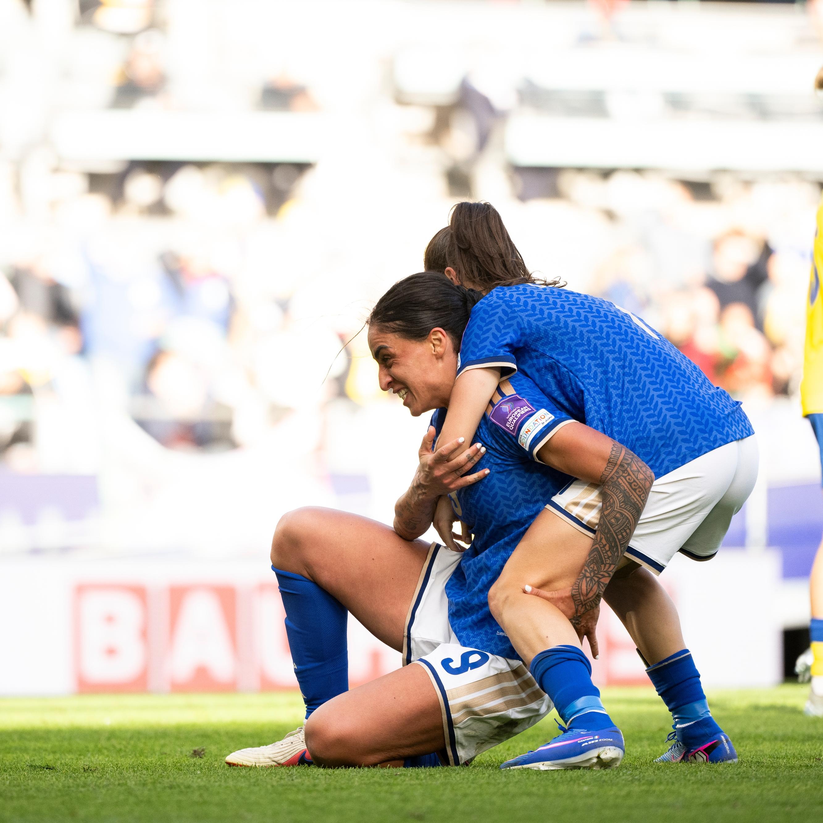 Azzurre a un passo dal successo, ma in Svezia finisce 2-2