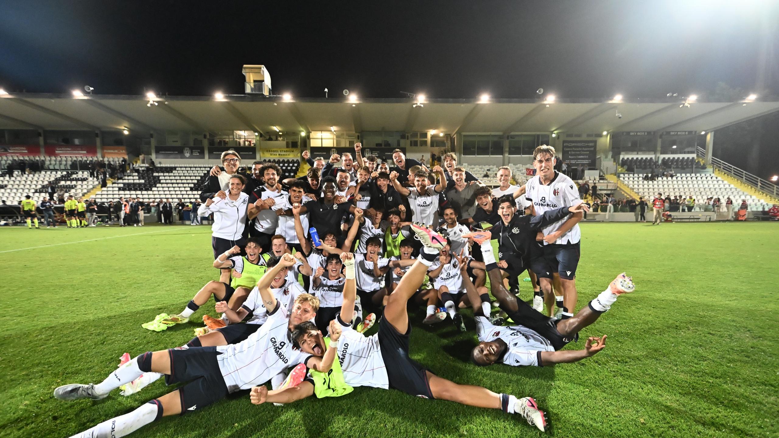 Under 18 Professionisti, il Bologna vola in finale: 2-0 alla Roma al ‘Dino Manuzzi’