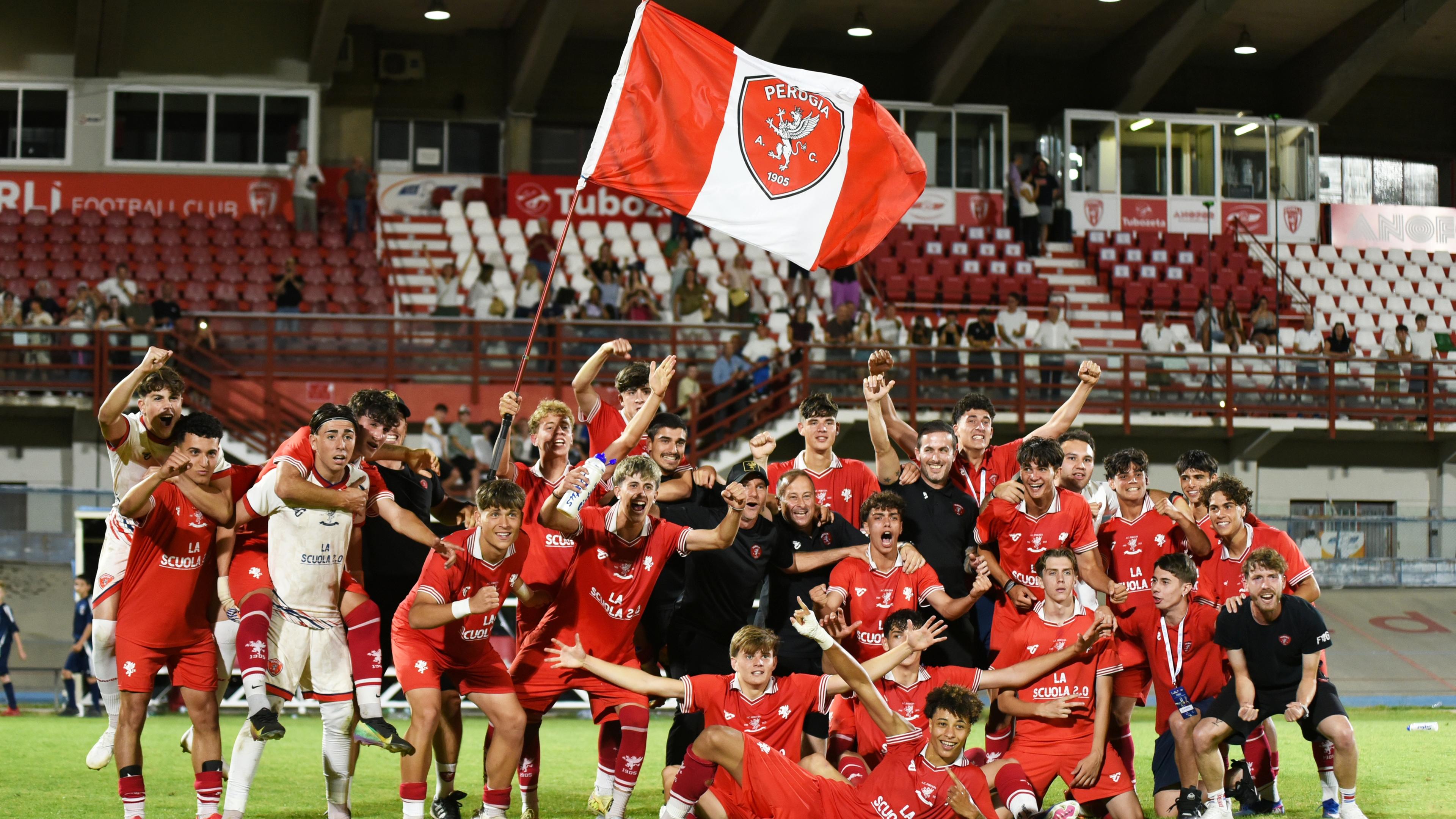 Under 17 Serie C, Perugia da sogno: 2-1 all’Union Brescia e prima finale della storia