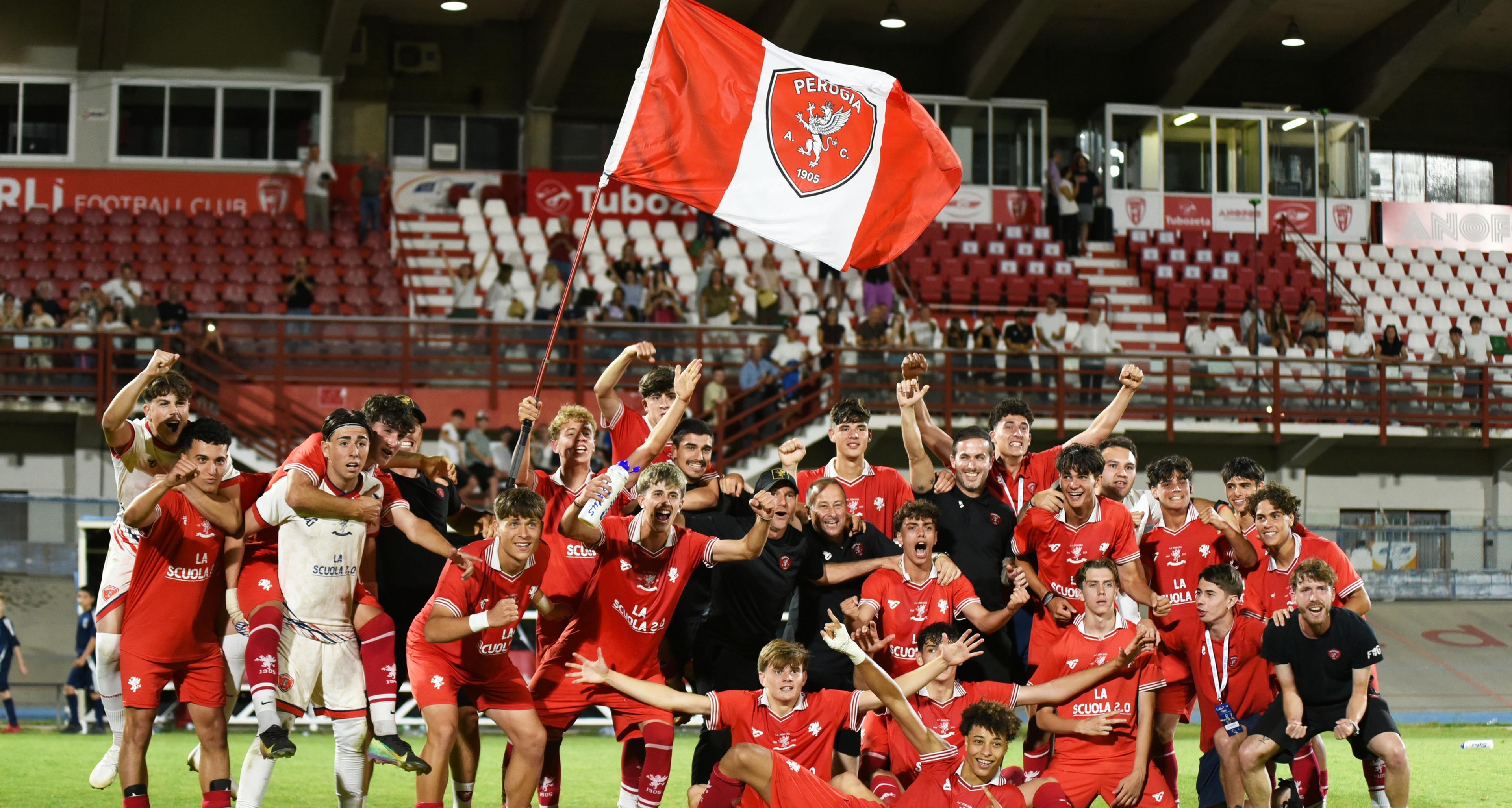 Under 17 Serie C, Perugia da sogno: 2-1 all’Union Brescia e prima finale della storia
