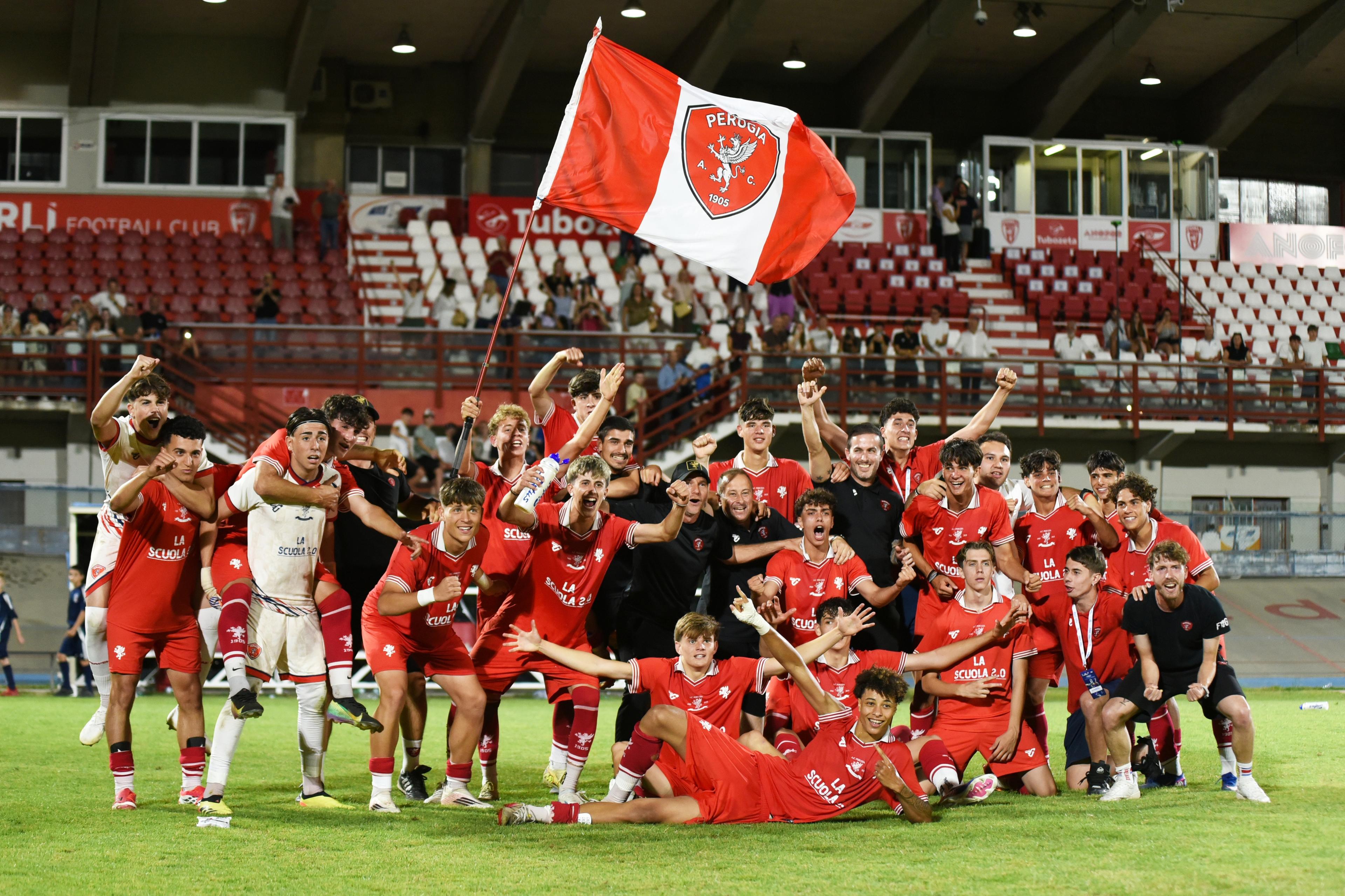 Under 17 Serie C, Perugia da sogno: 2-1 all’Union Brescia e prima finale della storia