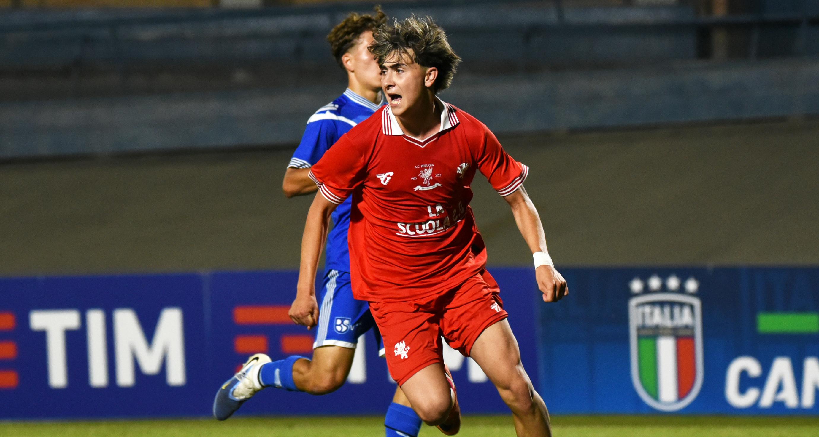 Under 17 Serie C, Perugia in paradiso: 2-1 all’Union Brescia e prima finale di sempre