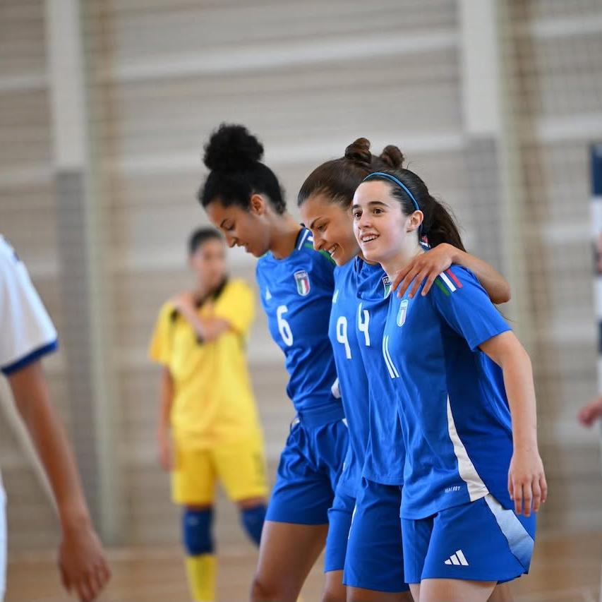 Futsal Week, l’Italia domina la Serbia all’esordio: netto 19-1. Salvatore: “Felice per il debutto delle giovani”