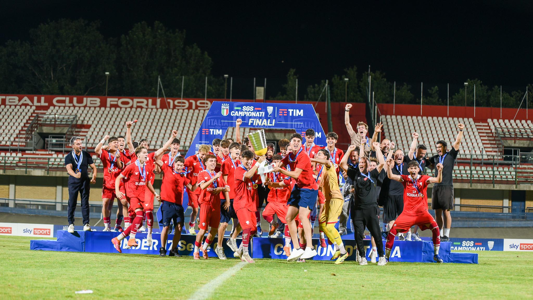 Under 17 Serie C, Perugia campione: 2-1 all’Albinoleffe e primo tricolore in categoria