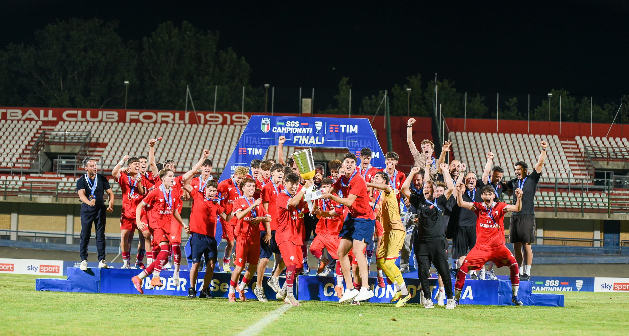 Under 17 Serie C, Perugia campione: 2-1 all’Albinoleffe e primo tricolore in categoria