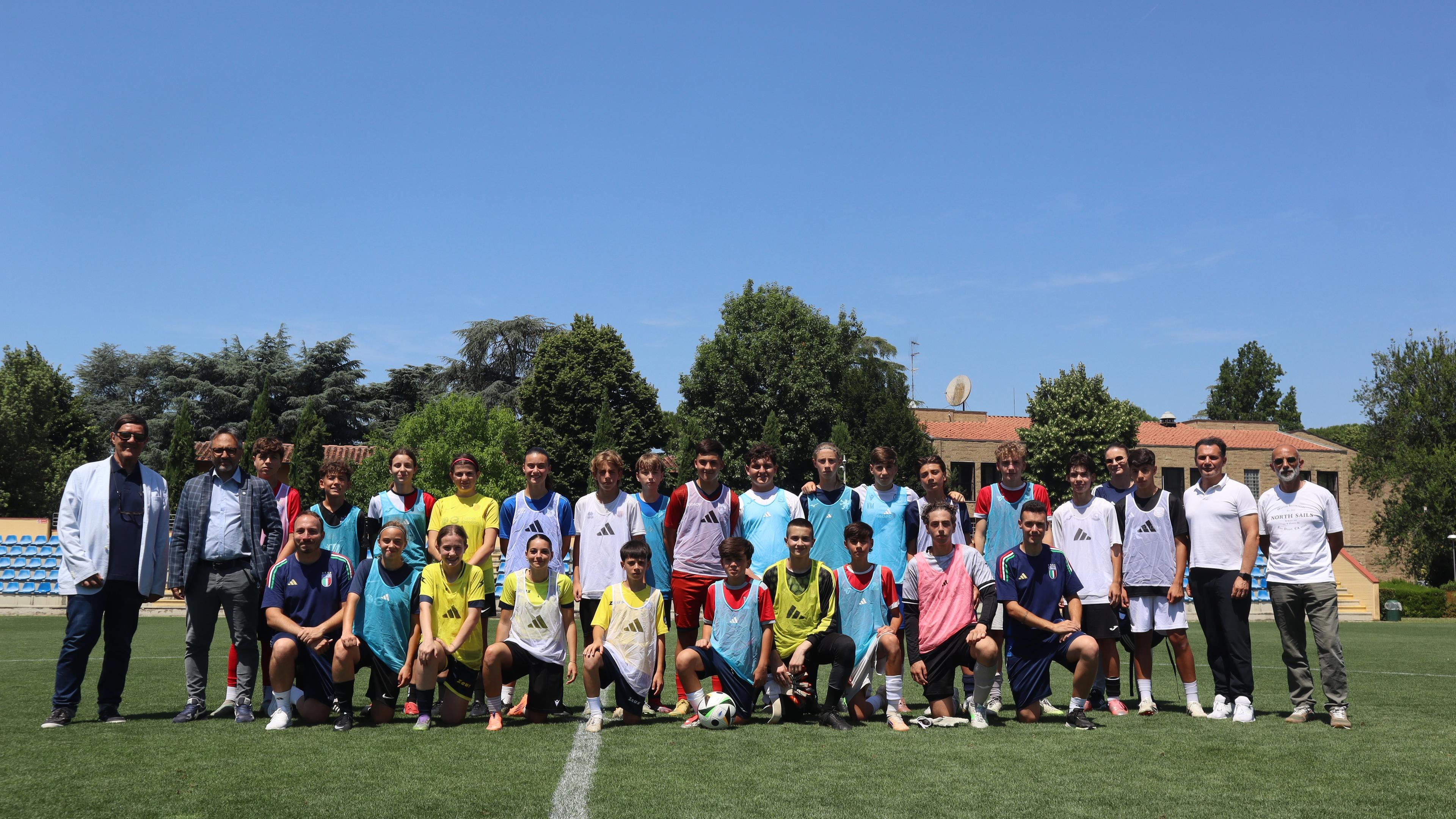 Coverciano celebra i veri valori del calcio: premiati 25 giovani calciatori e calciatrici under 14